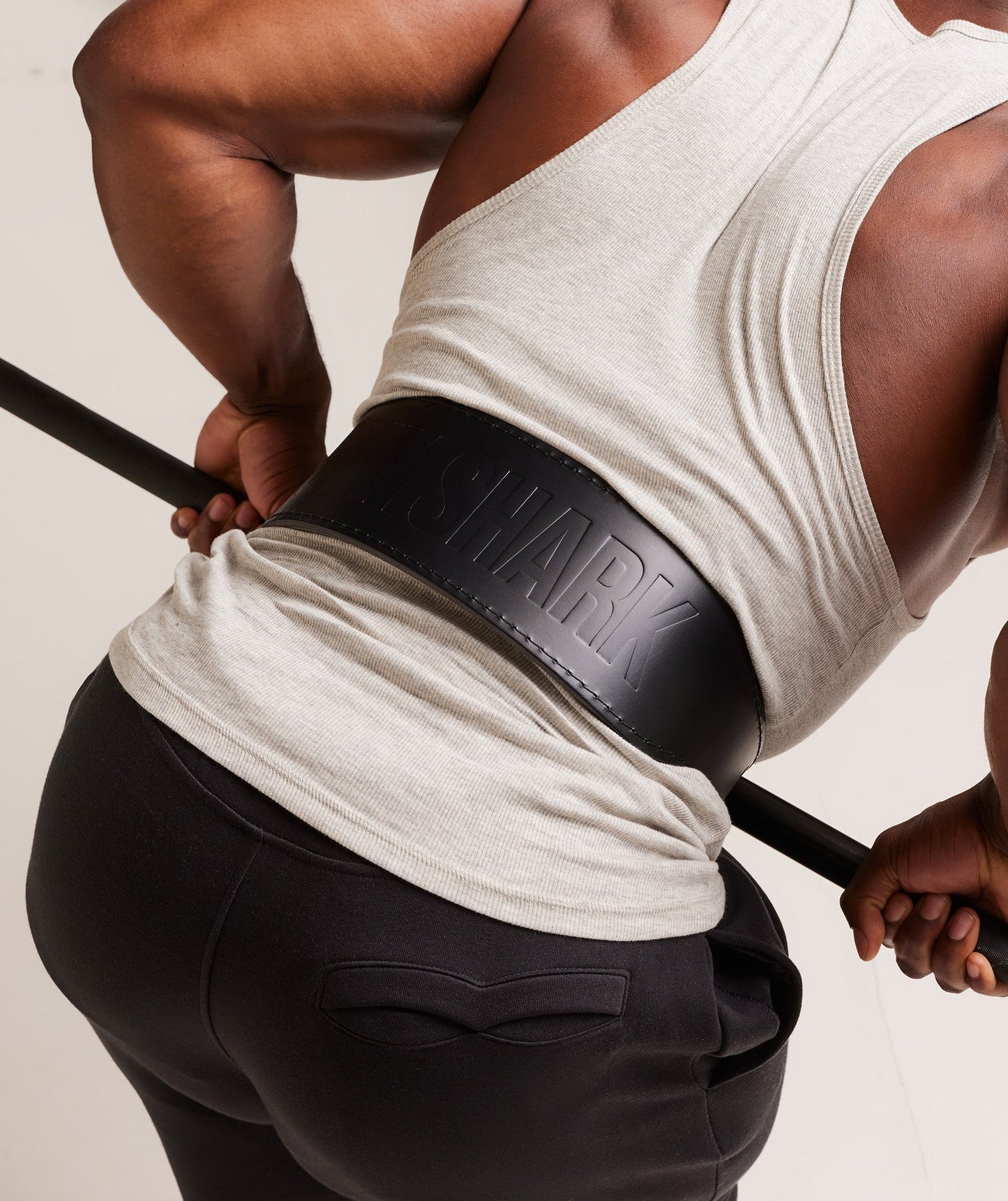 Gymshark Tapered Double Prong Lifting Belt - Black