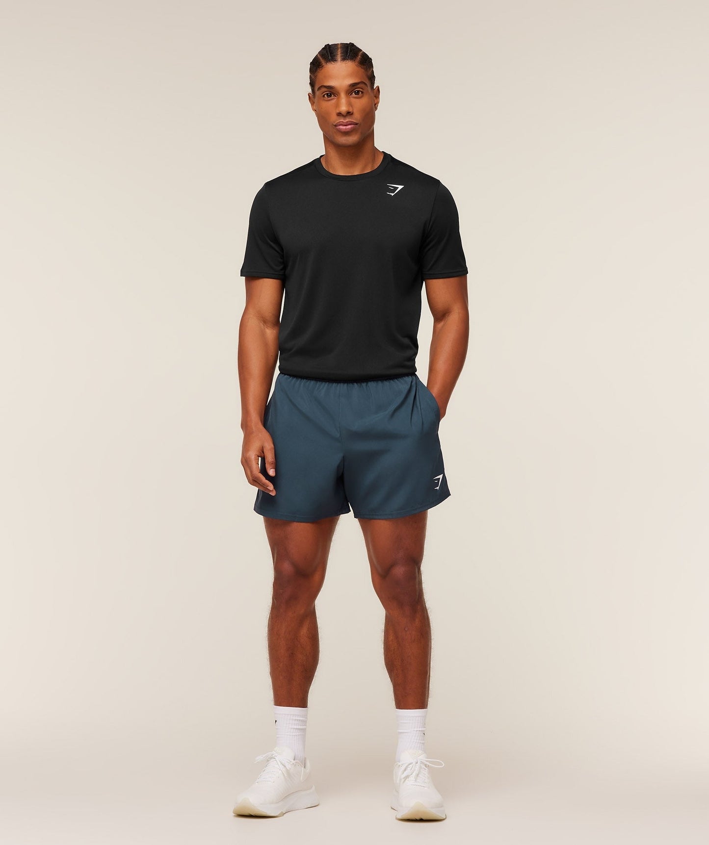 Gymshark Arrival 5" Shorts - GS Stealth Blue