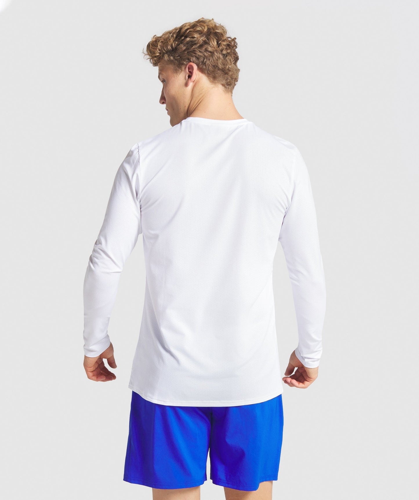 Gymshark Arrival Long Sleeve T-Shirt - White