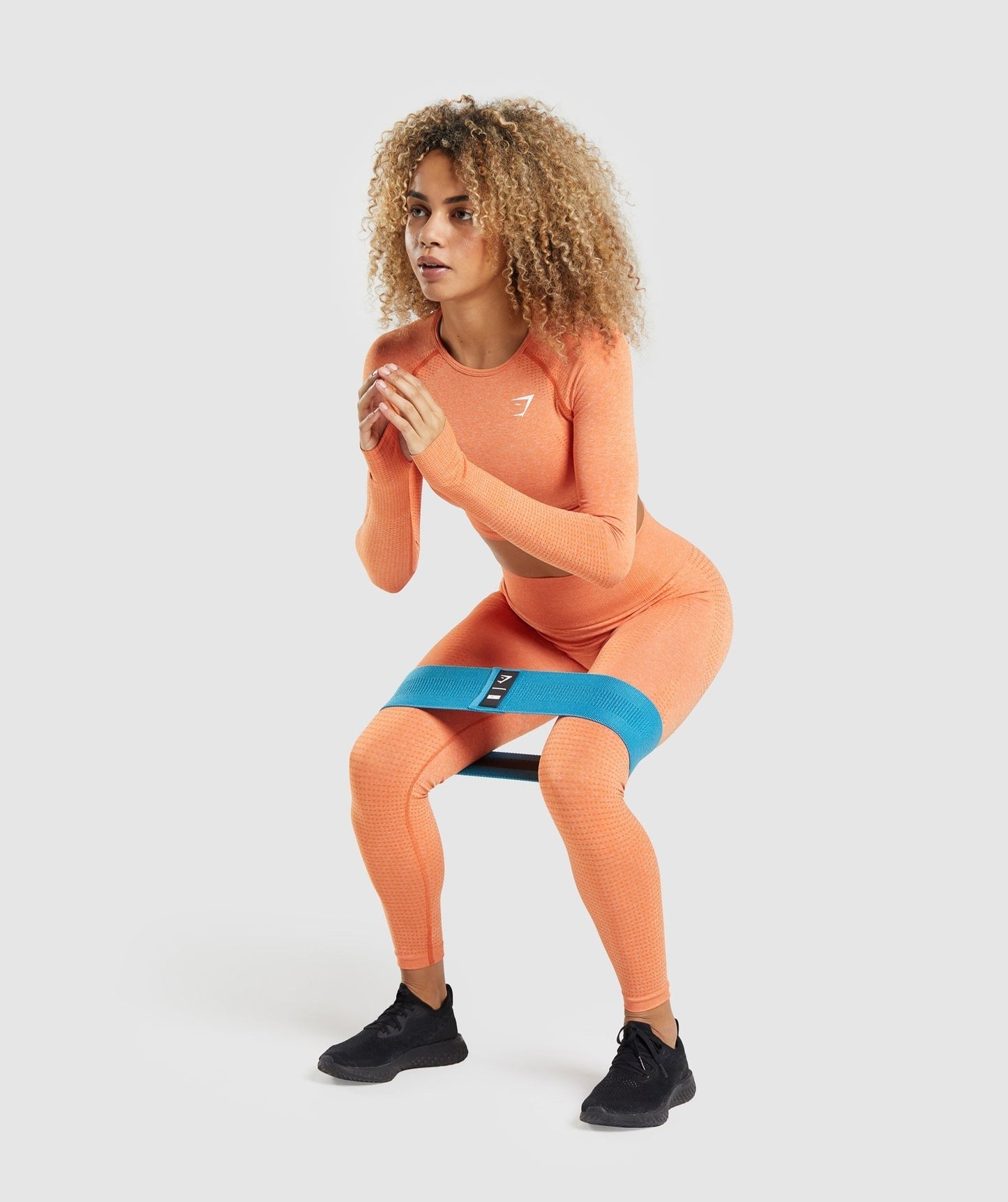 Gymshark Vital Seamless 2.0 Leggings - Apricot Orange Marl