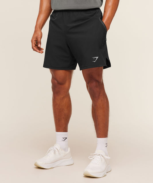 Gymshark Sport Hybrid 6" Shorts - Black