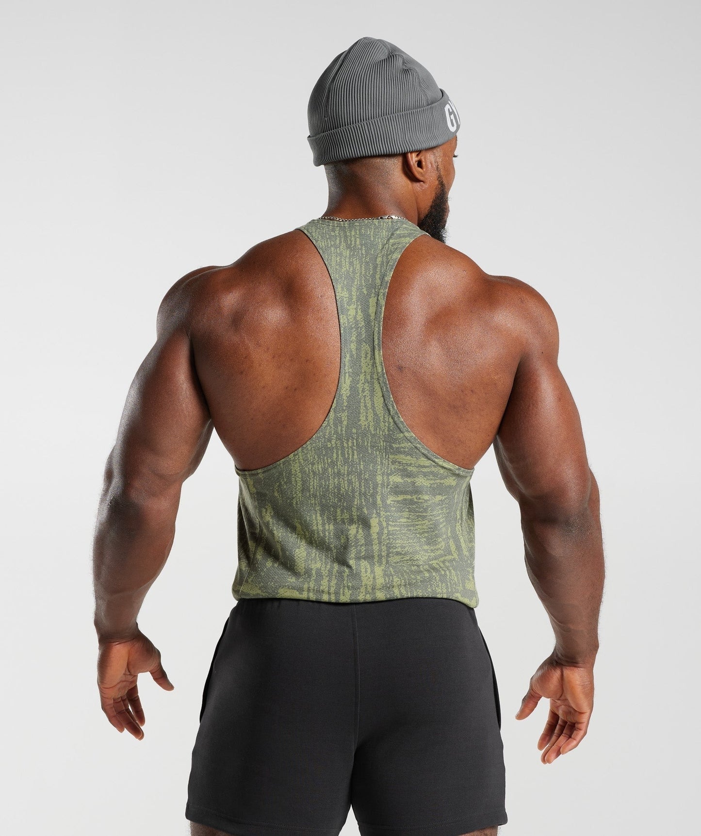 Gymshark React Stringer - Dusk Green
