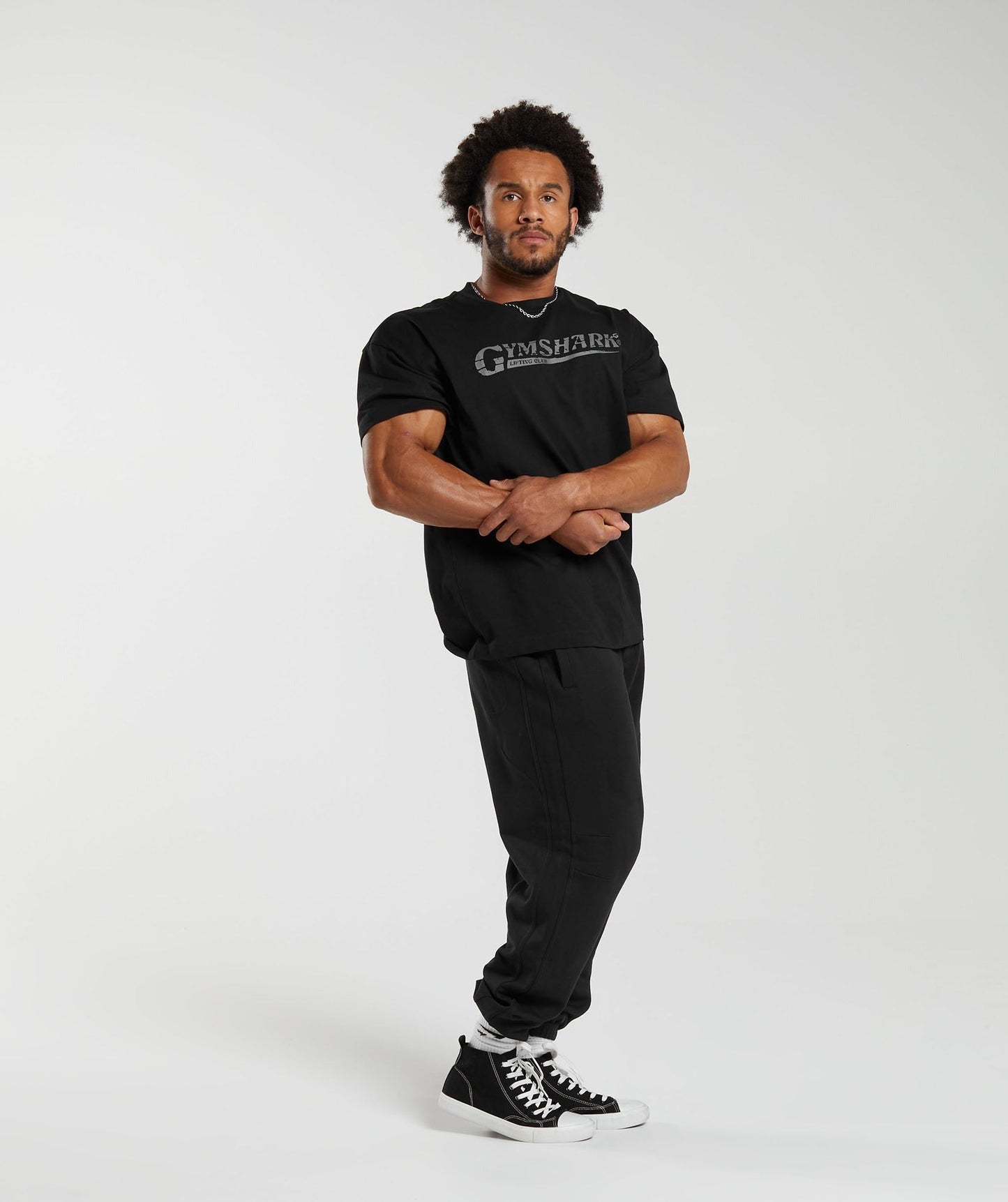 Gymshark Pump Cover T-Shirt - Black