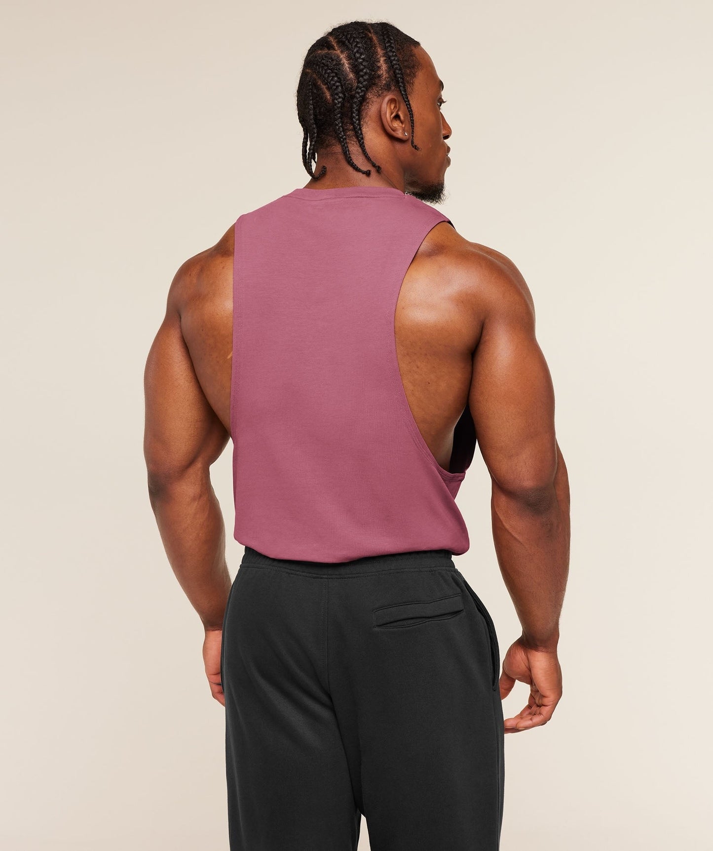 Gymshark Legacy Drop Arm Tank - Reset Pink