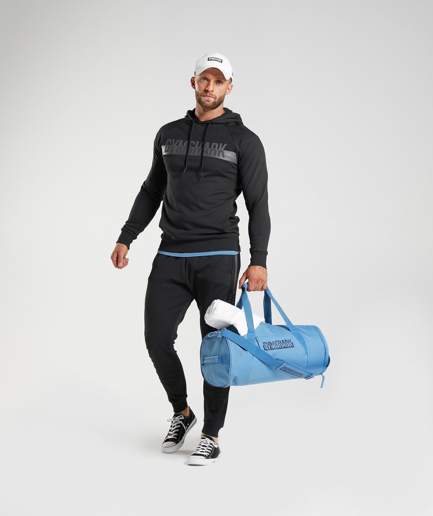 Gymshark Bold React Hoodie - Black