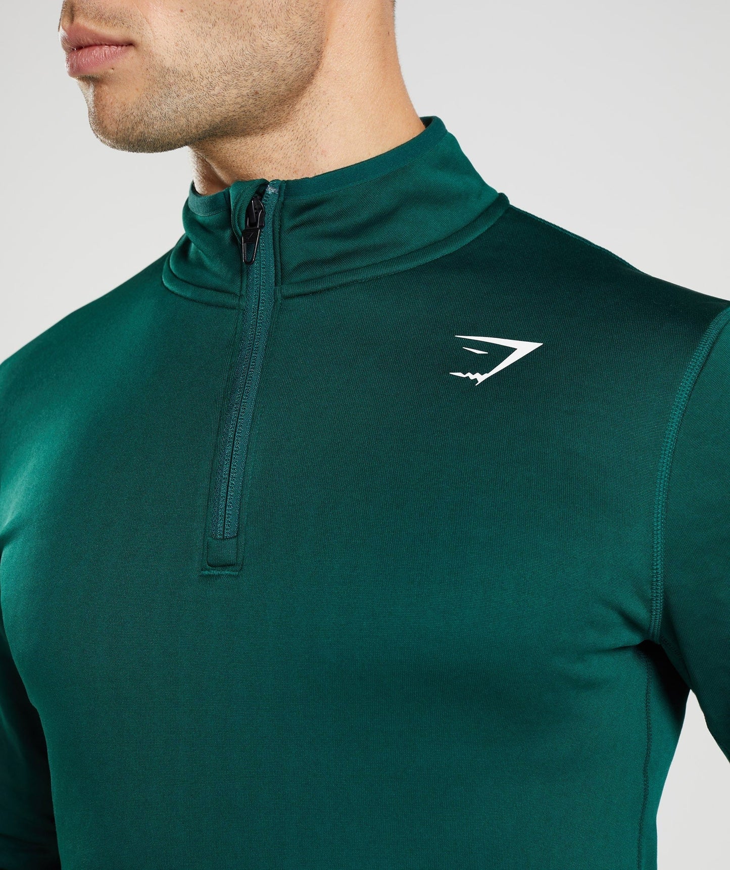 Gymshark Sport 1/4 Zip - Woodland Green