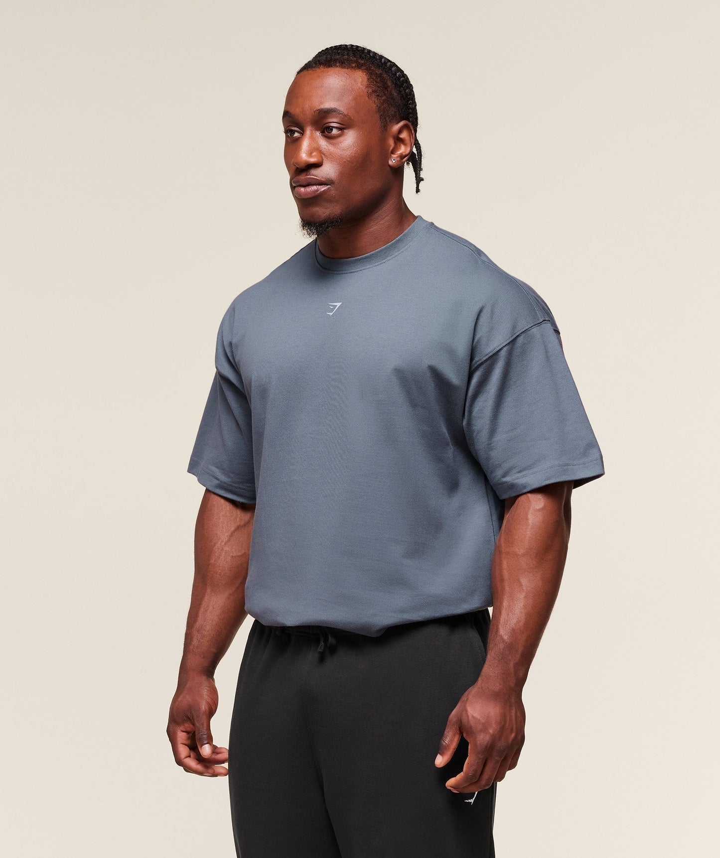 Gymshark Forged By Iron T-Shirt - Iron Blue