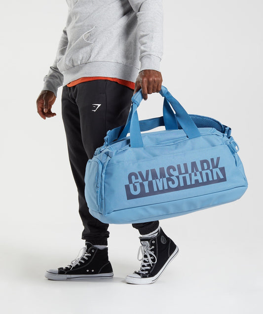 Gymshark Bold Gym Bag - Coastal Blue