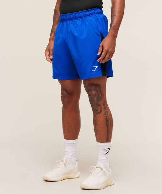 Gymshark Sport 7" Shorts - Athletic Blue/Black