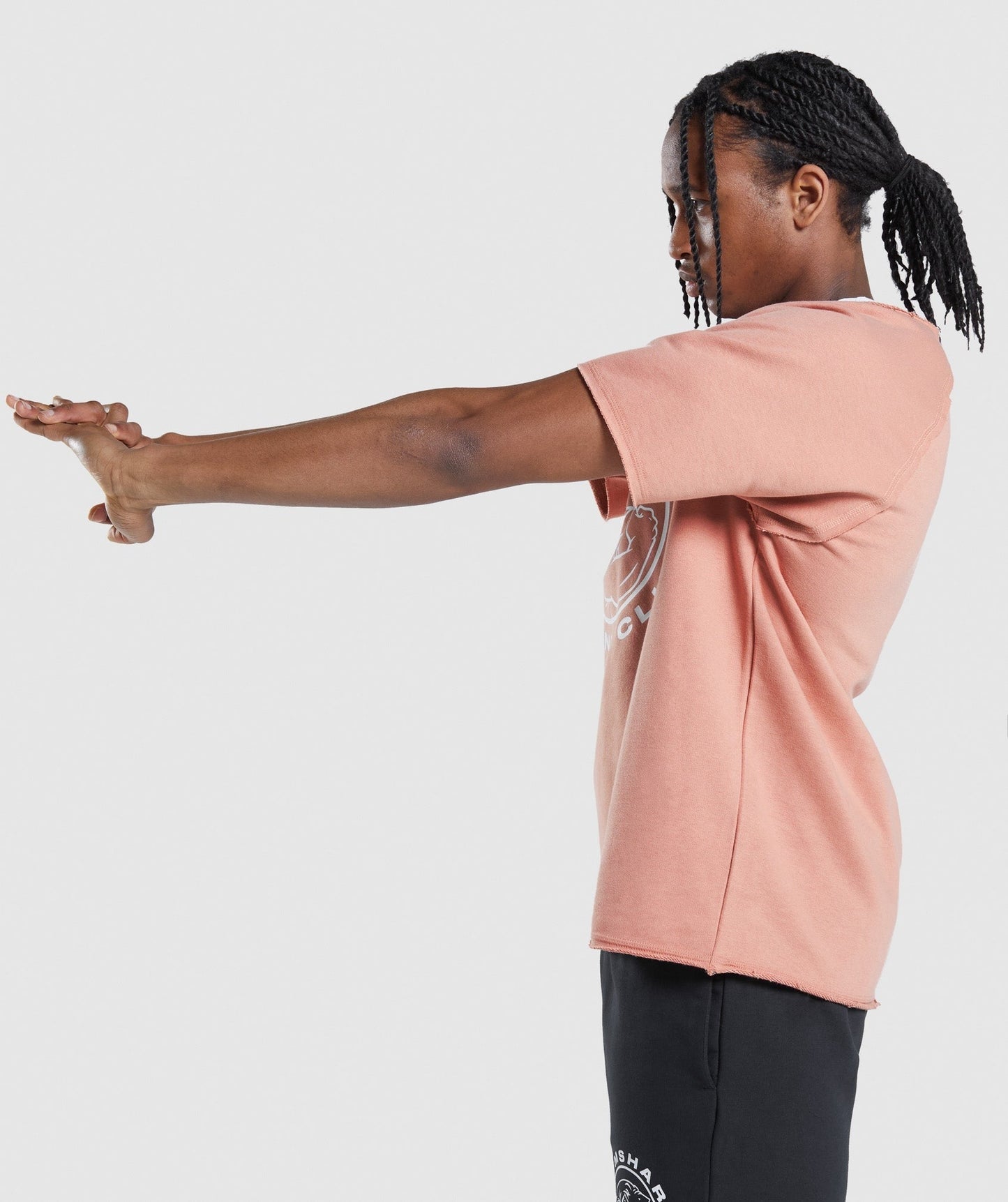 Gymshark Legacy Rag Top - Nevada Pink