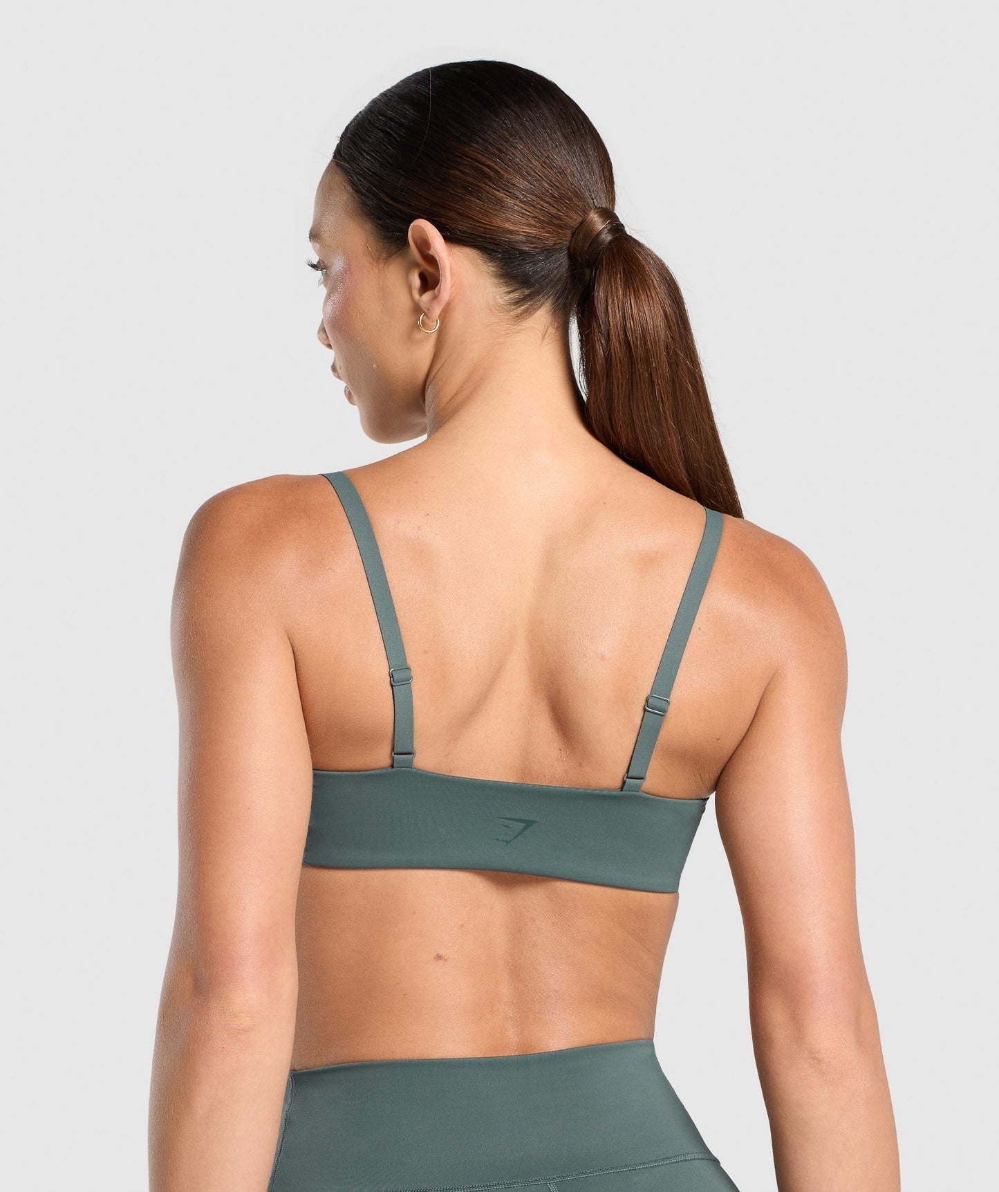 Gymshark Elevate Ruched Sports Bra - Slate Teal