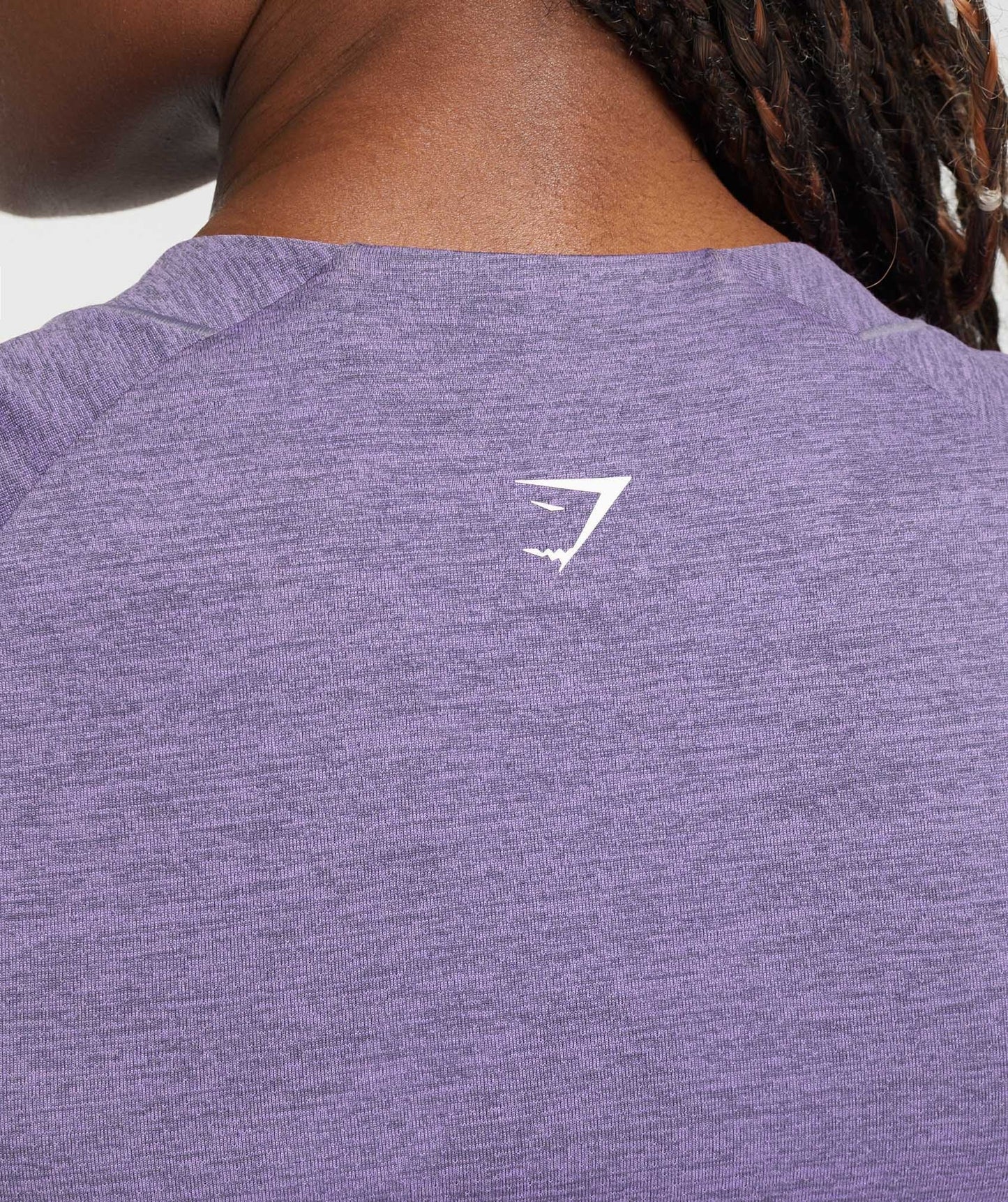 Gymshark Running T-Shirt - Dewberry Purple/Grape Purple