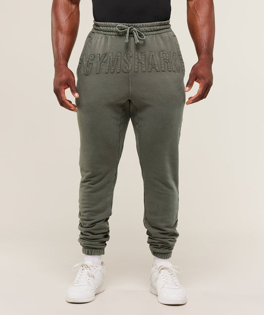 Gymshark Power Washed Joggers - GS Strength Green