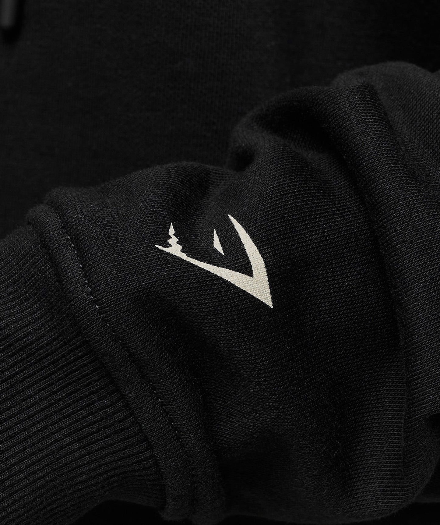 Gymshark Lifting Club Graphic Oversized Hoodie - Black/Soft White