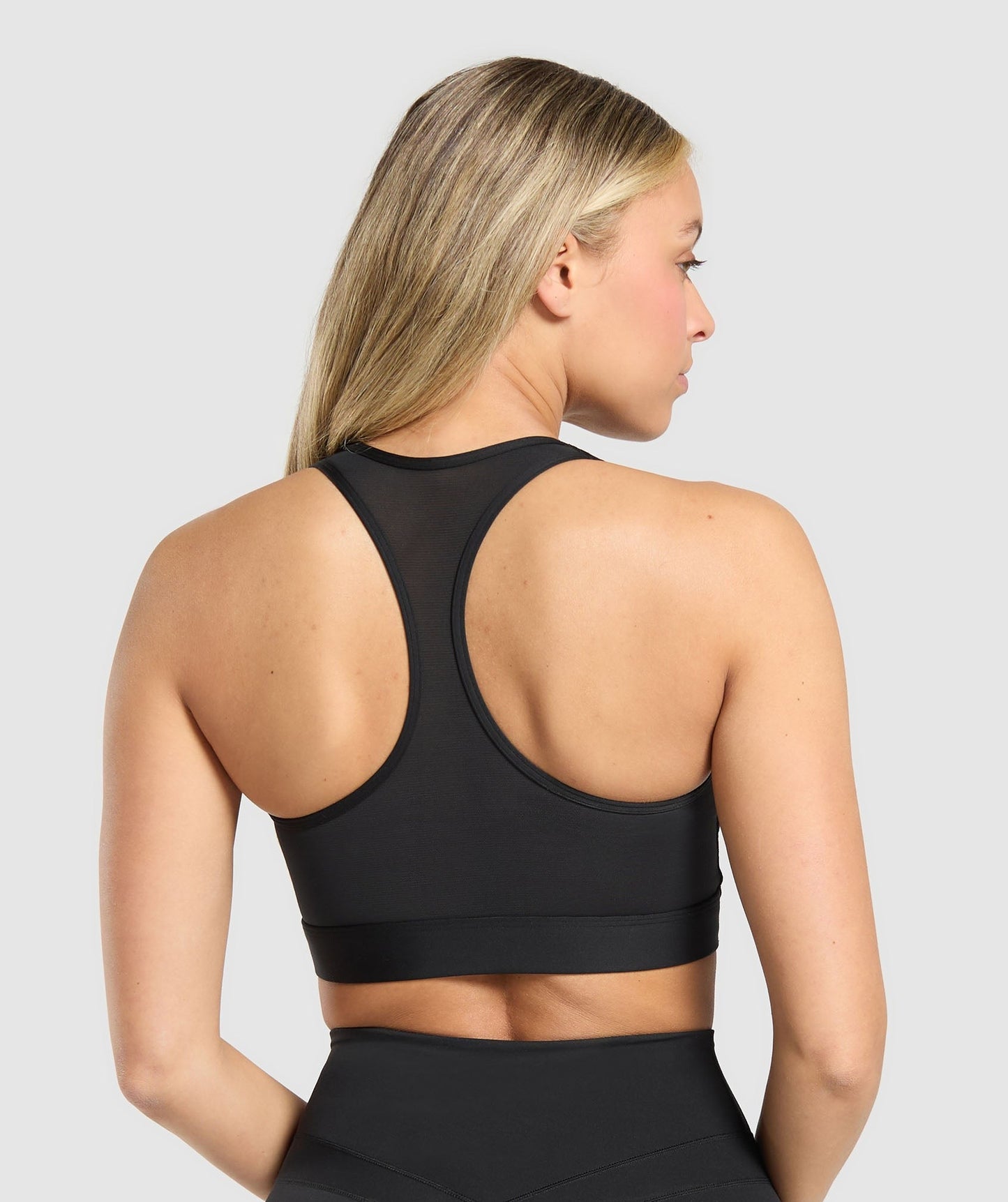 Gymshark Square Neck Sports Bra - Black