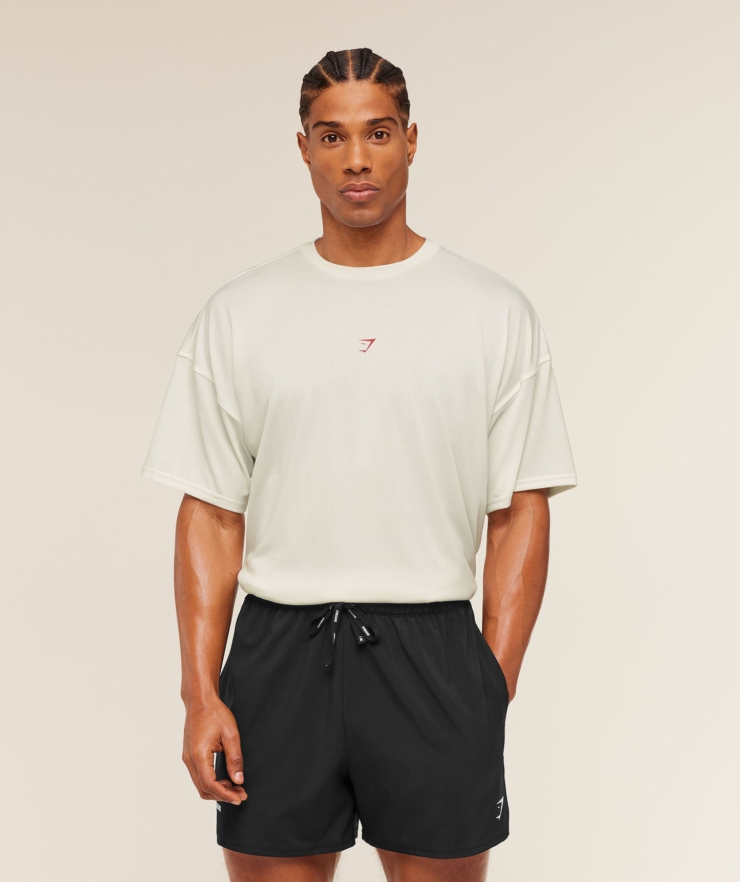Gymshark GSCC Graphic T-Shirt - Soft White