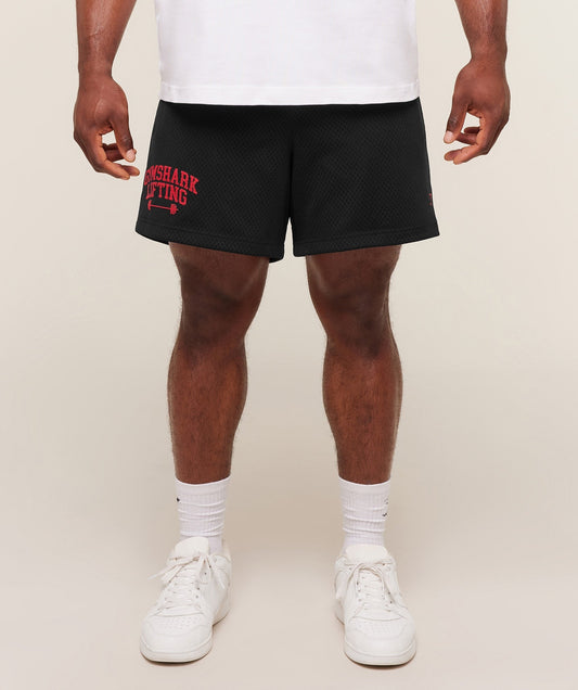 Gymshark Lifting Barbell Mesh 5" Short - Black