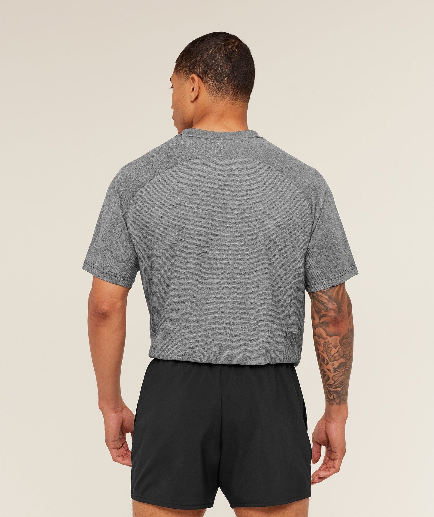 Gymshark Weekend T-Shirt - Black/Grey