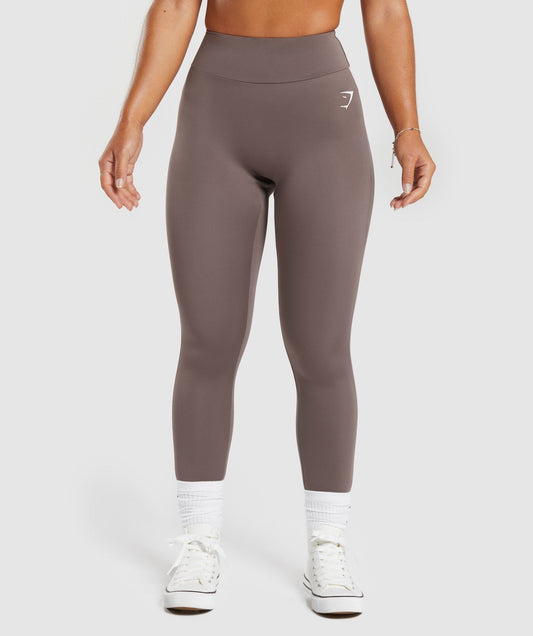 Gymshark Power Regular Leggings - Walnut Mauve