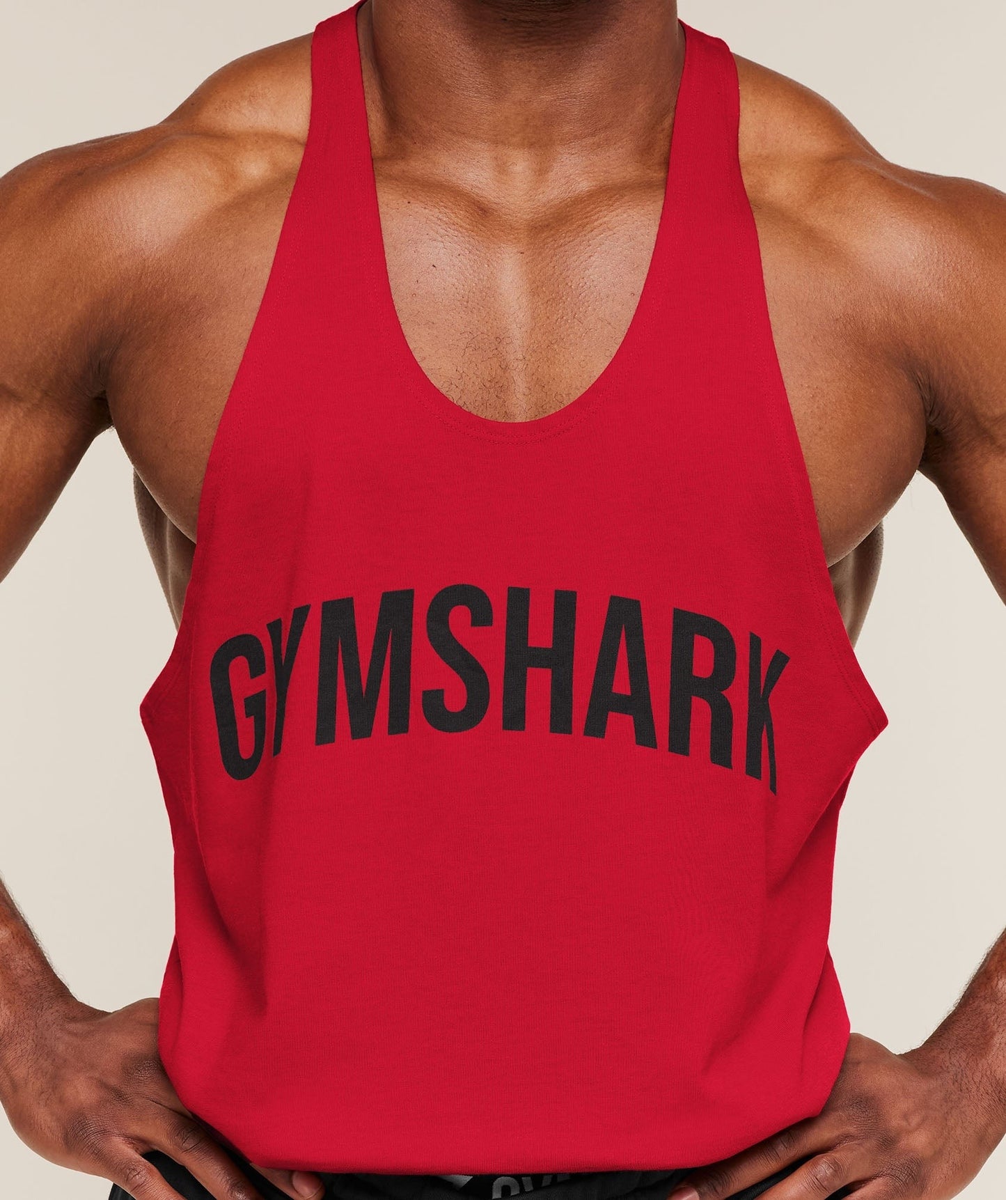 Gymshark Power Stringer - Conditioning Red