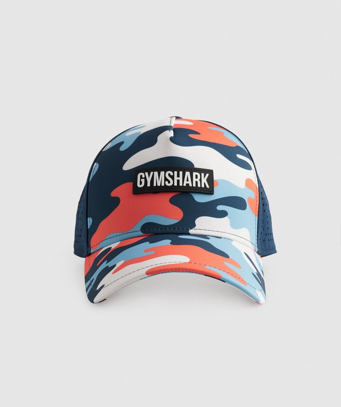 Gymshark Trucker Cap - Blue/Orange Camo
