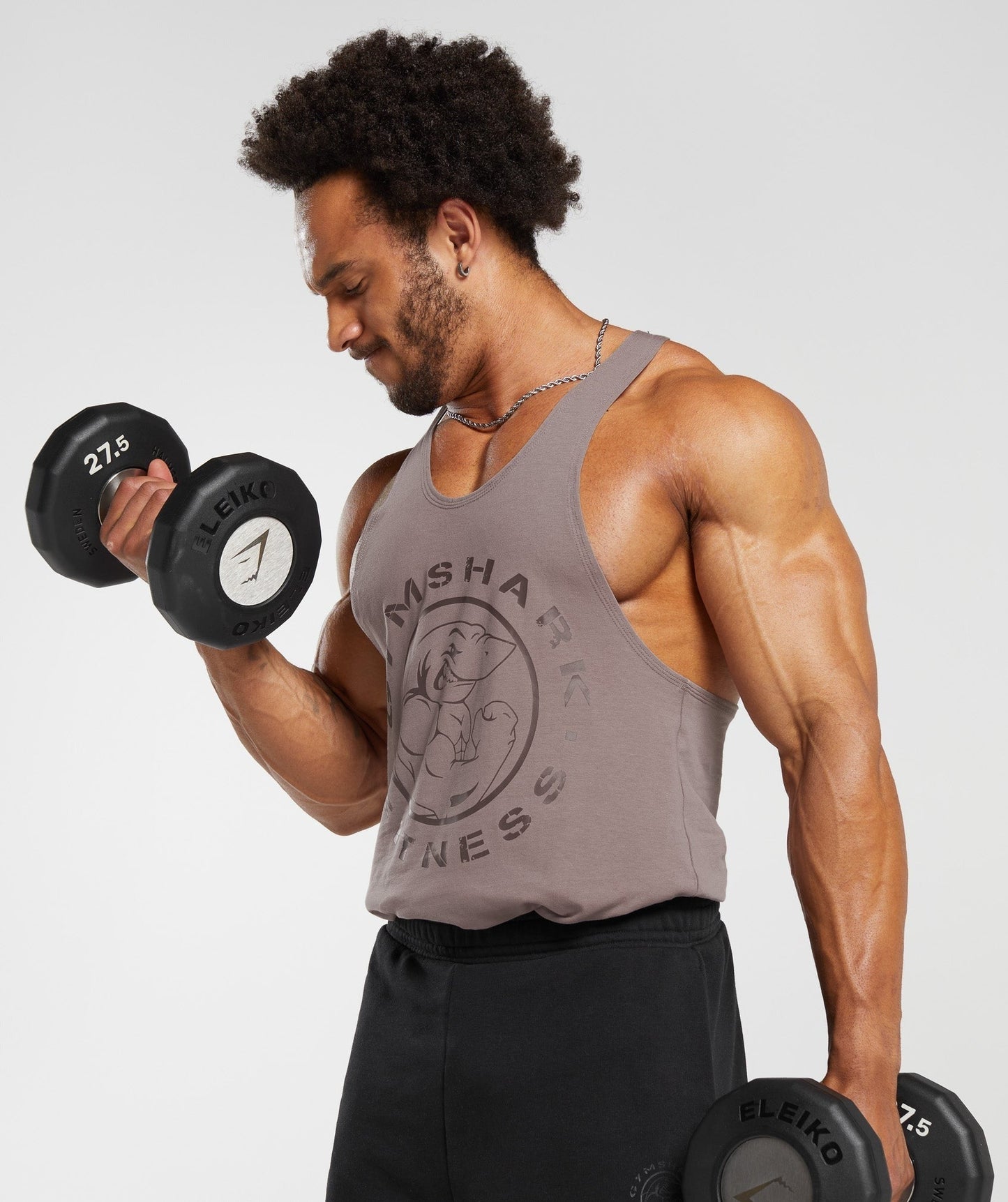 Gymshark Legacy Stringer - Washed Mauve