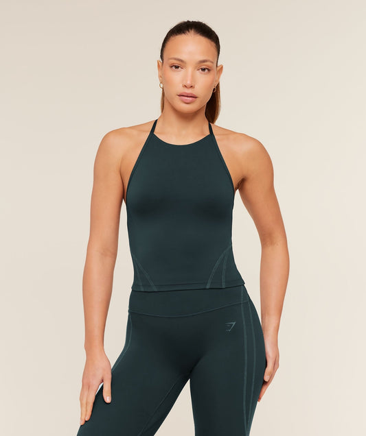 Gymshark Volt Tank Top - Deep Petrol Blue/Stealth Blue