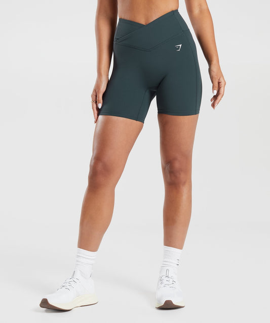 Gymshark Crossover Shorts - Darkest Teal