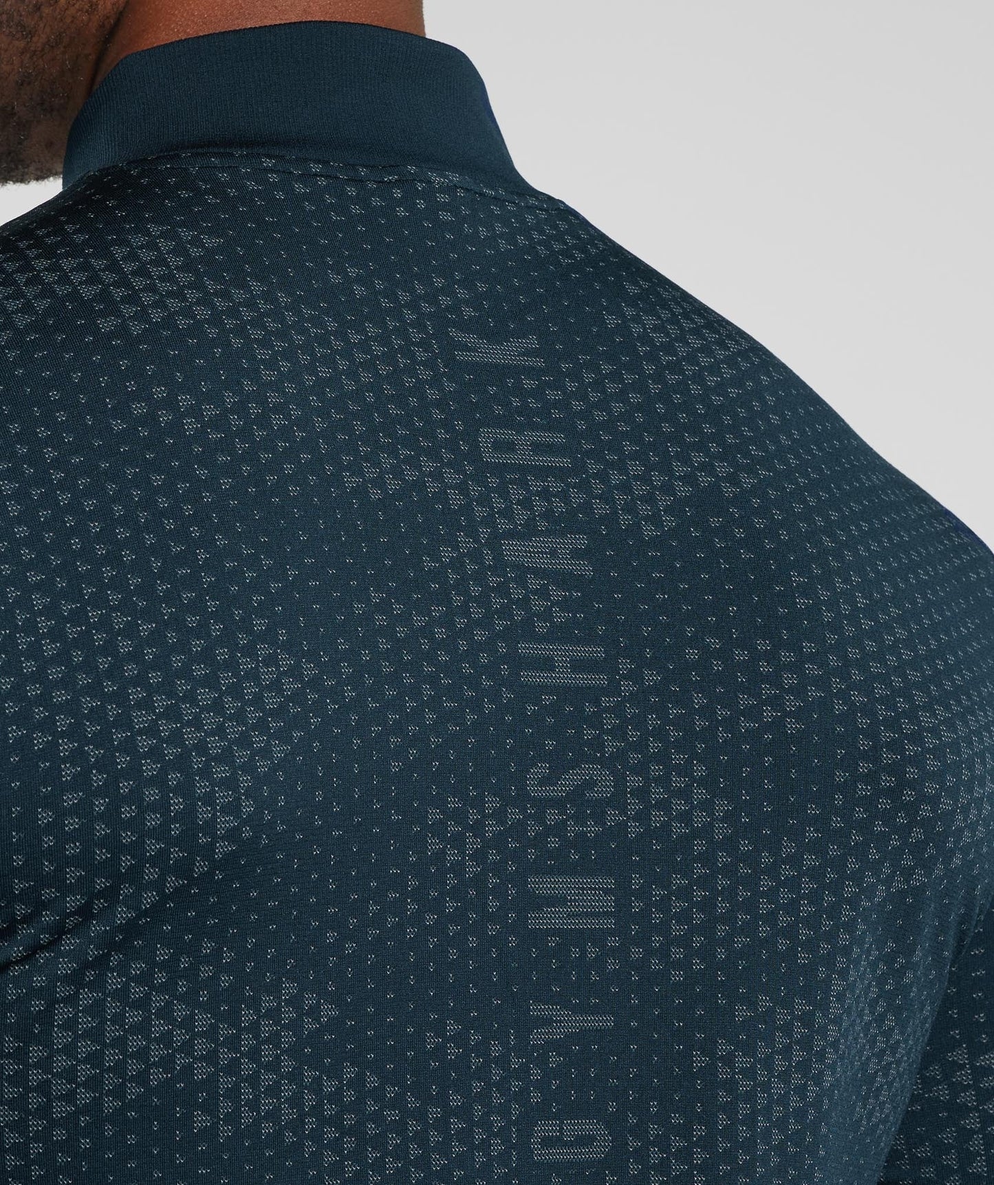 Gymshark Sport Seamless 1/4 Zip - Navy/Denim Teal