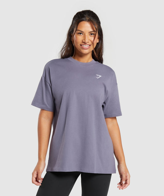 Gymshark Training Oversized T-Shirt - Dewberry Purple