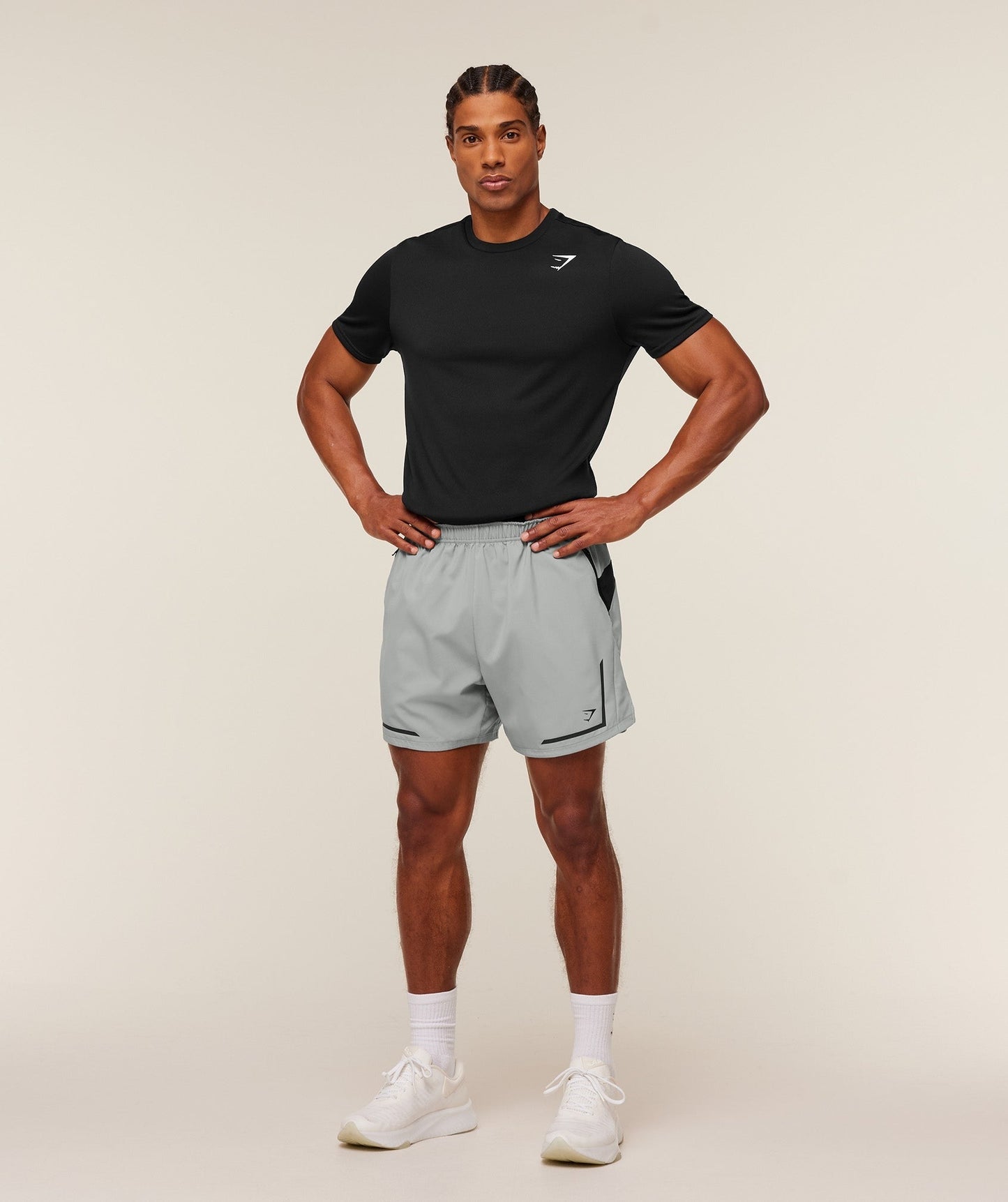 Gymshark Movement Sport 5" Shorts - Smokey Grey
