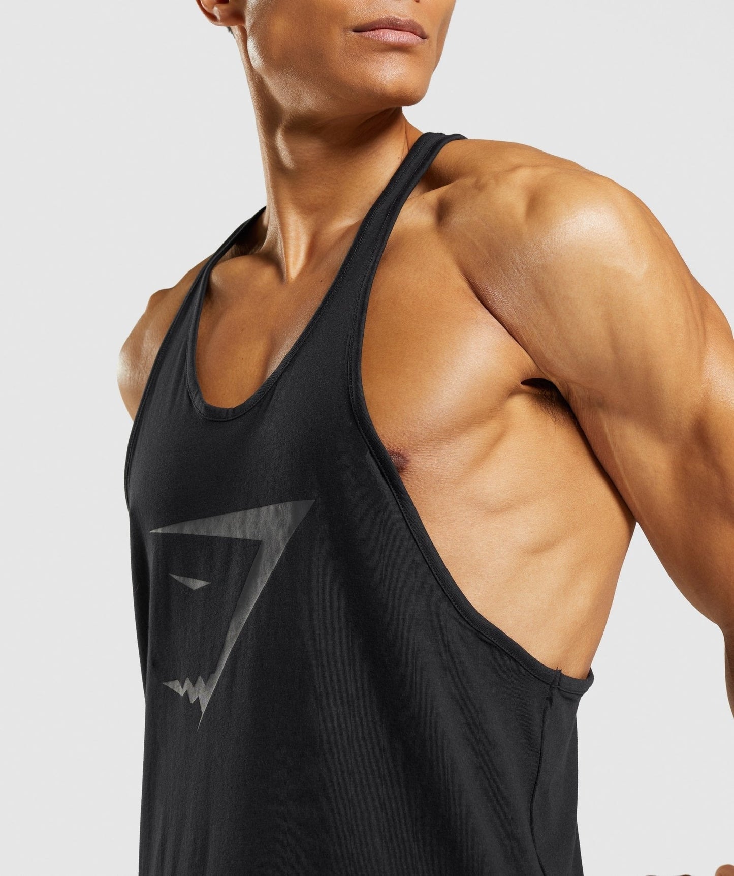 Gymshark Sharkhead Infill Stringer - Black
