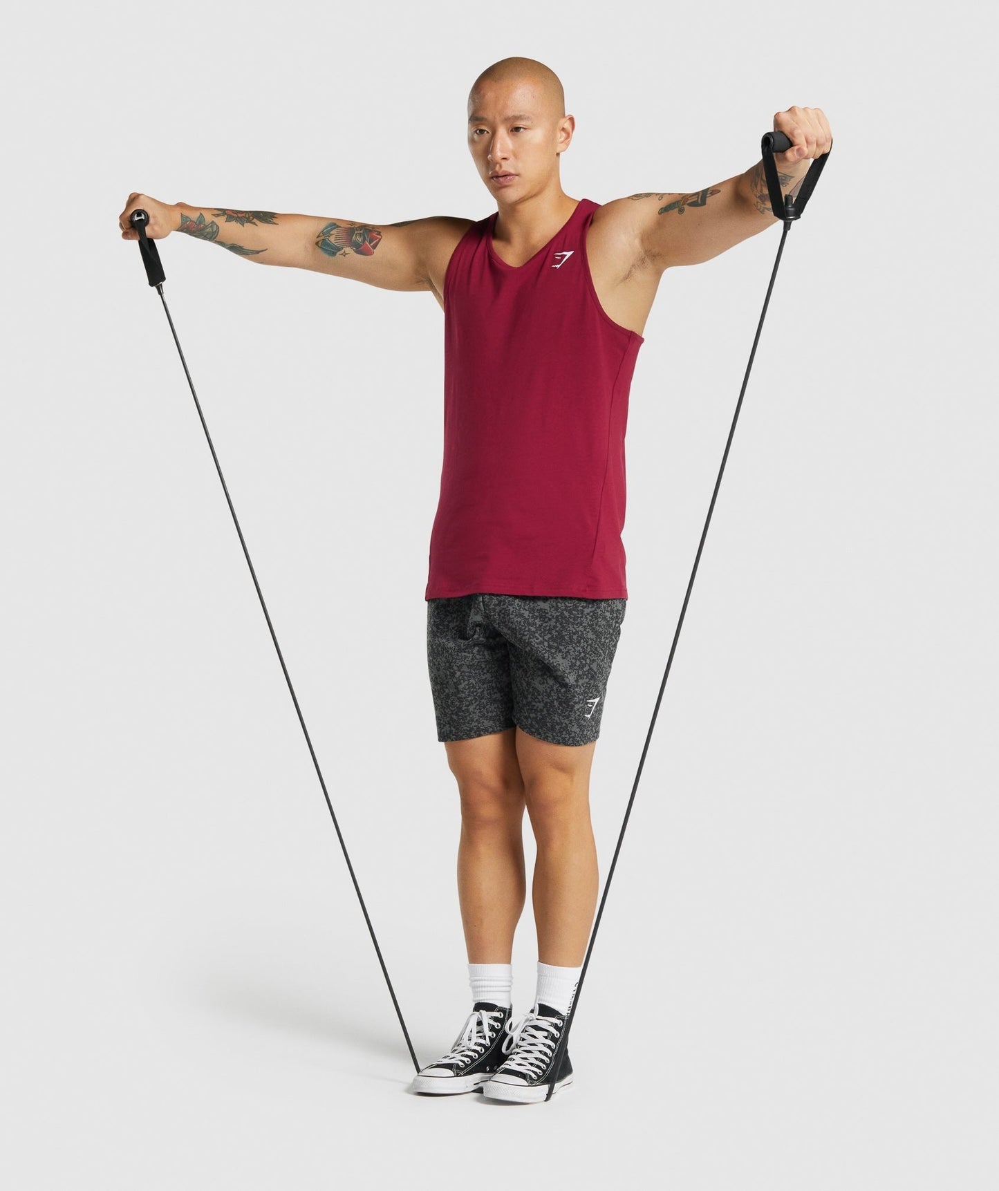 Gymshark Critical 2.0 Tank - Burgundy