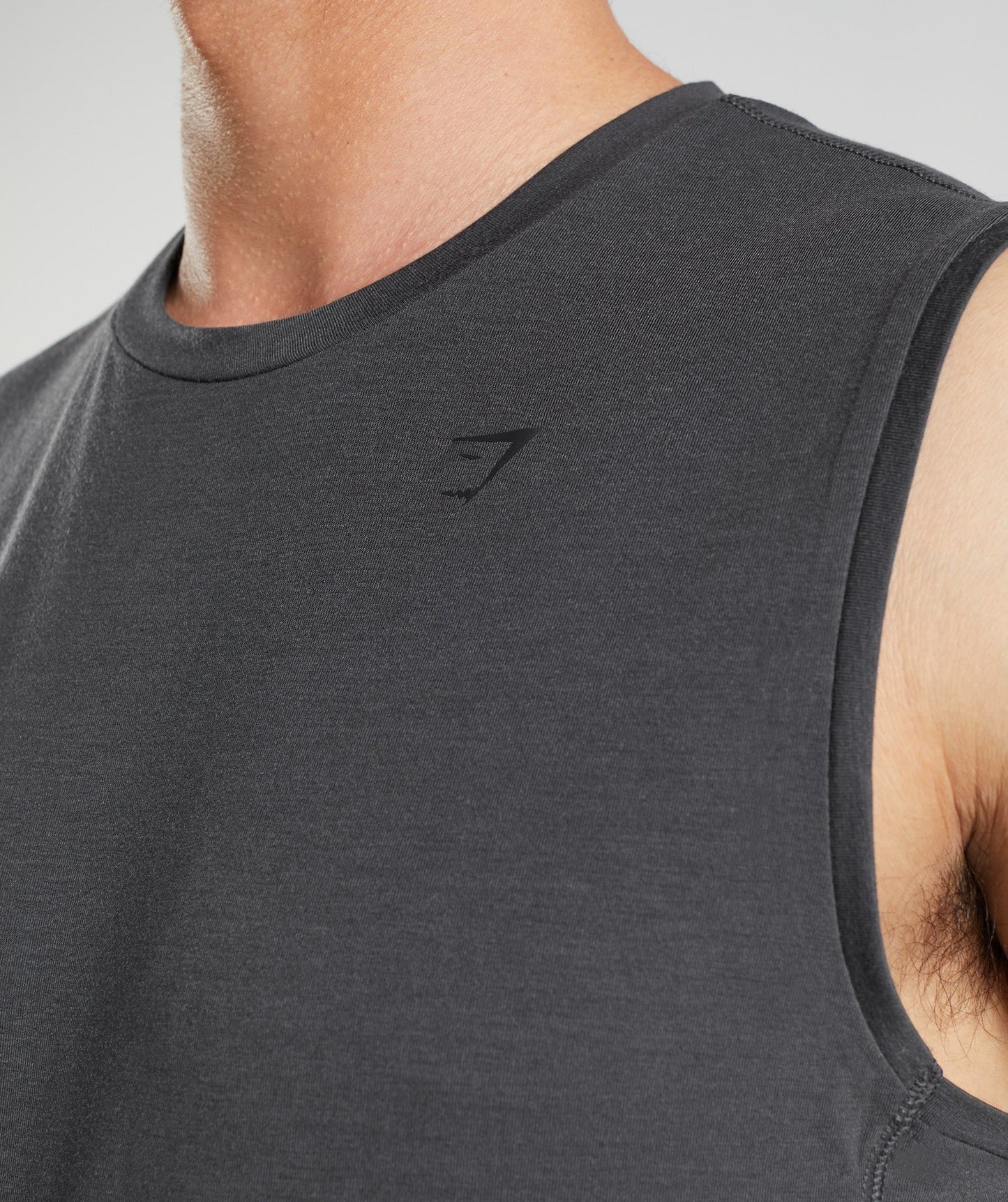 Gymshark Studio Breath Tank - Onyx Grey