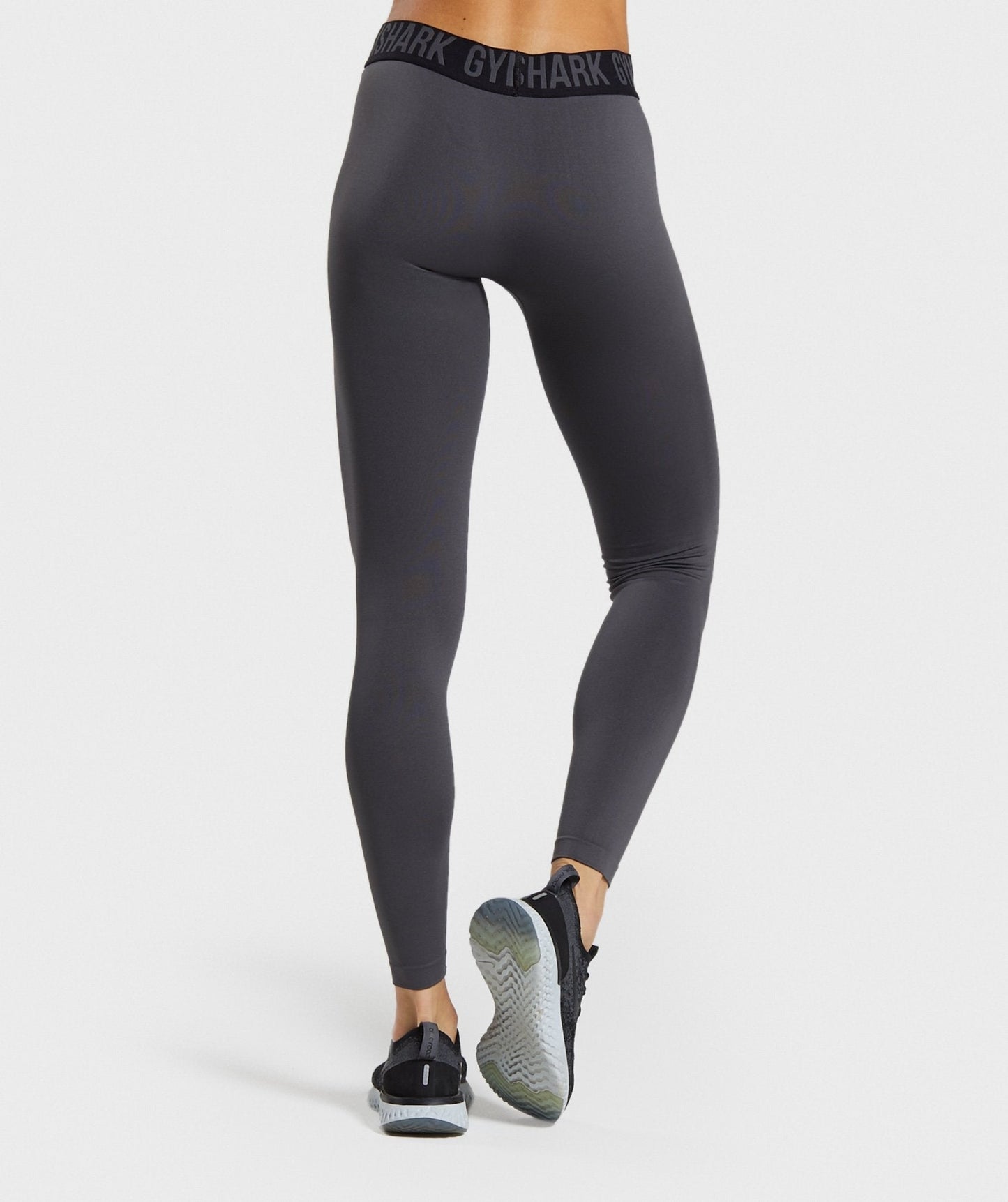 Gymshark Fit Seamless Leggings - Charcoal/Black