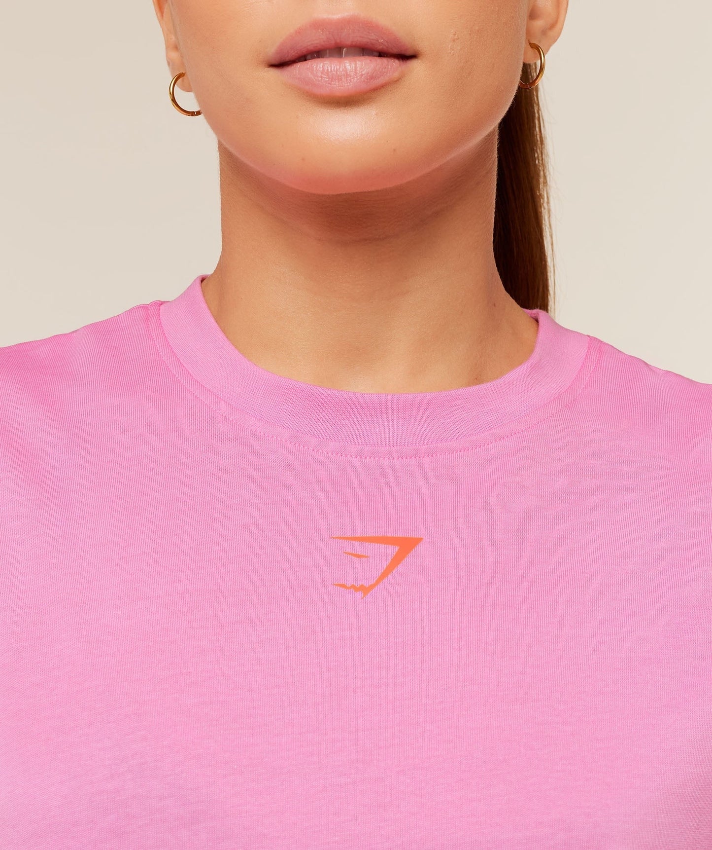 Gymshark GS Power Oversized T-Shirt - Focus Pink