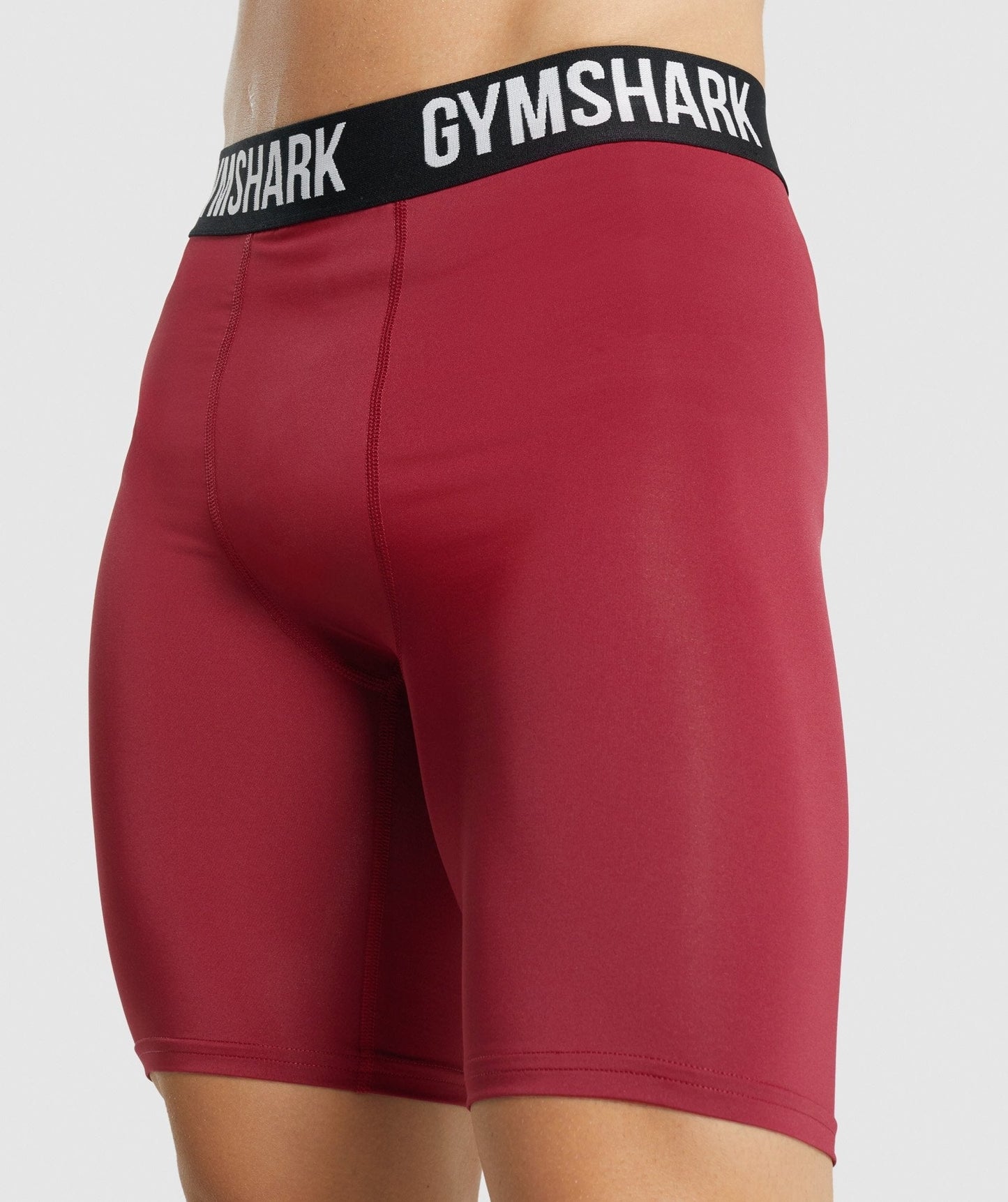 Gymshark Element Baselayer Shorts - Burgundy