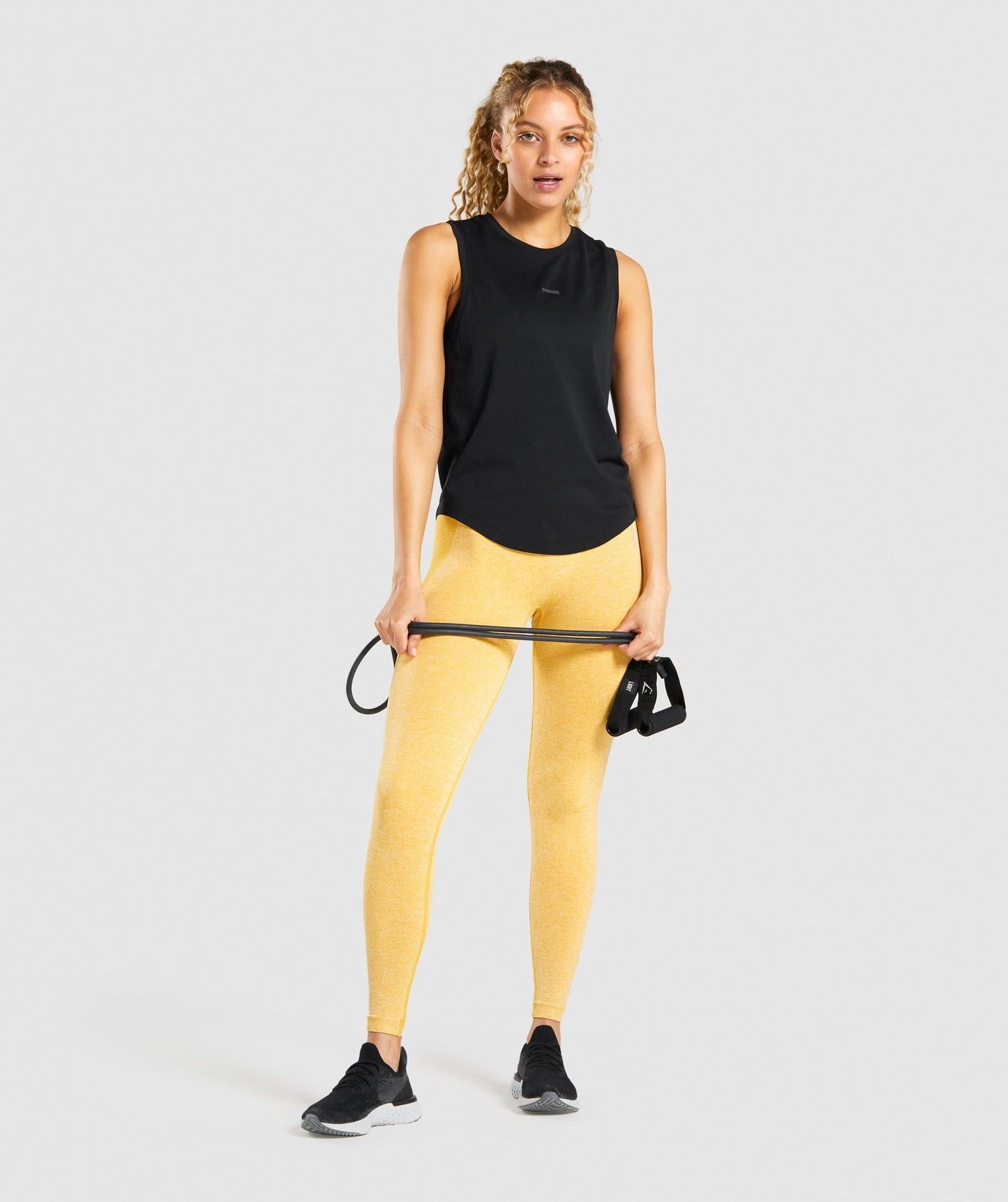 Gymshark Flex Tank - Black/Charcoal