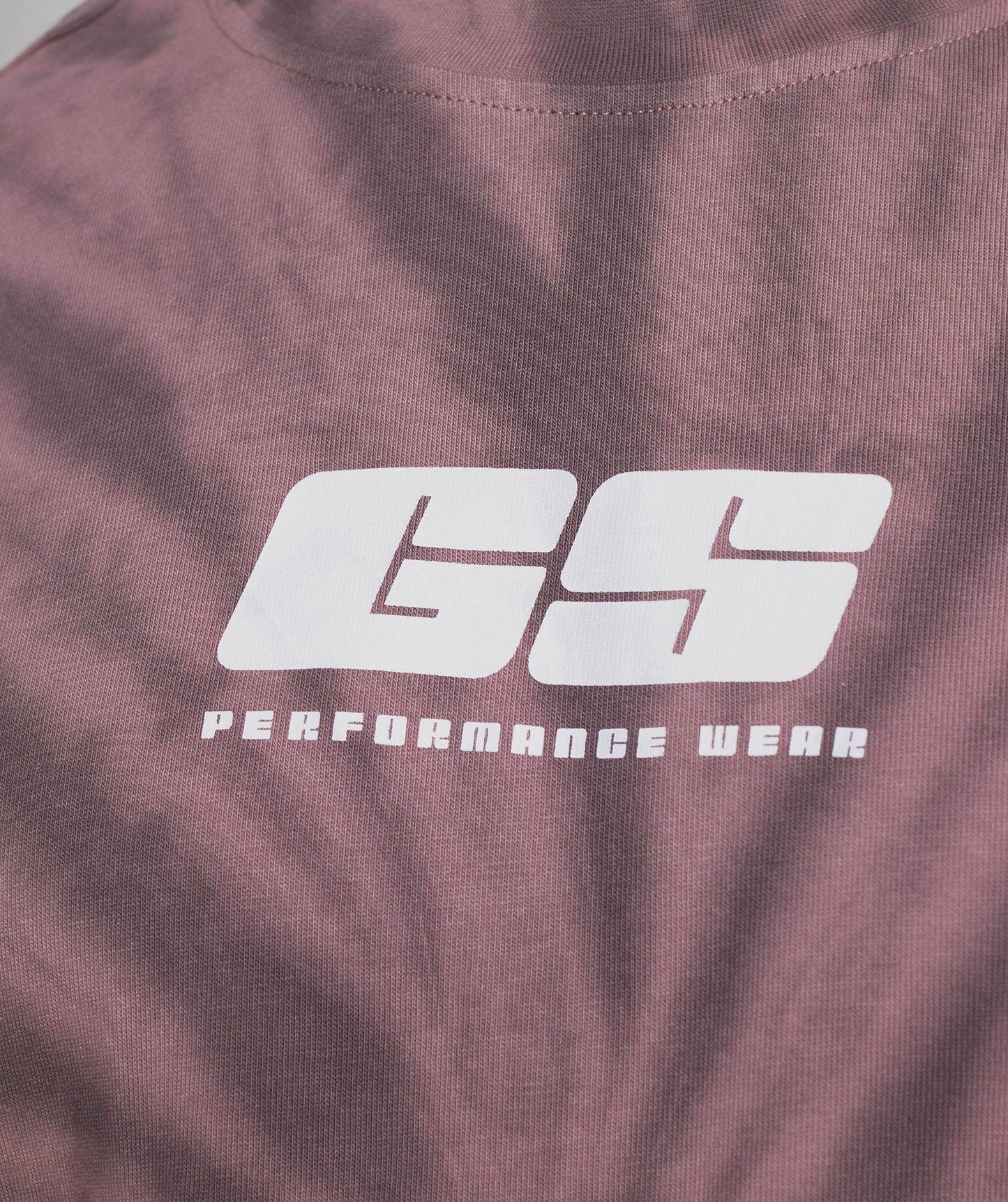 Gymshark Rest Day T-Shirt - Dusty Maroon/Silhouette Grey/Spiral Optic Wash