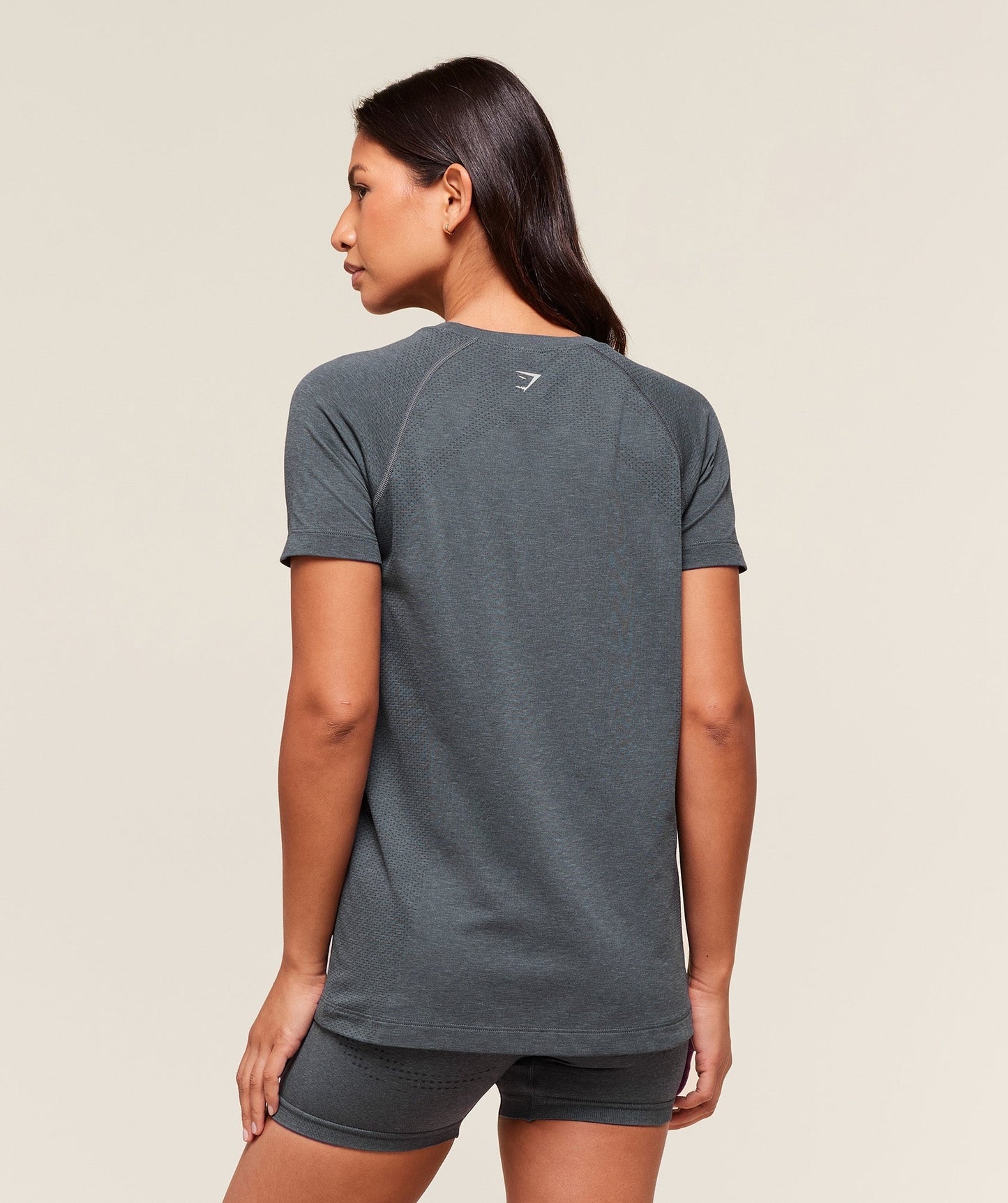 Gymshark Vital Seamless 2.0 Light T-Shirt - Strong Grey/ Marl