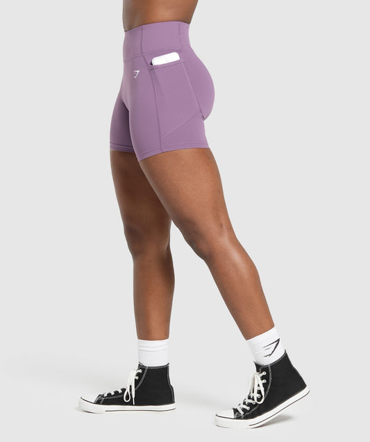 Gymshark Lifting Pocket Shorts - Mood Purple