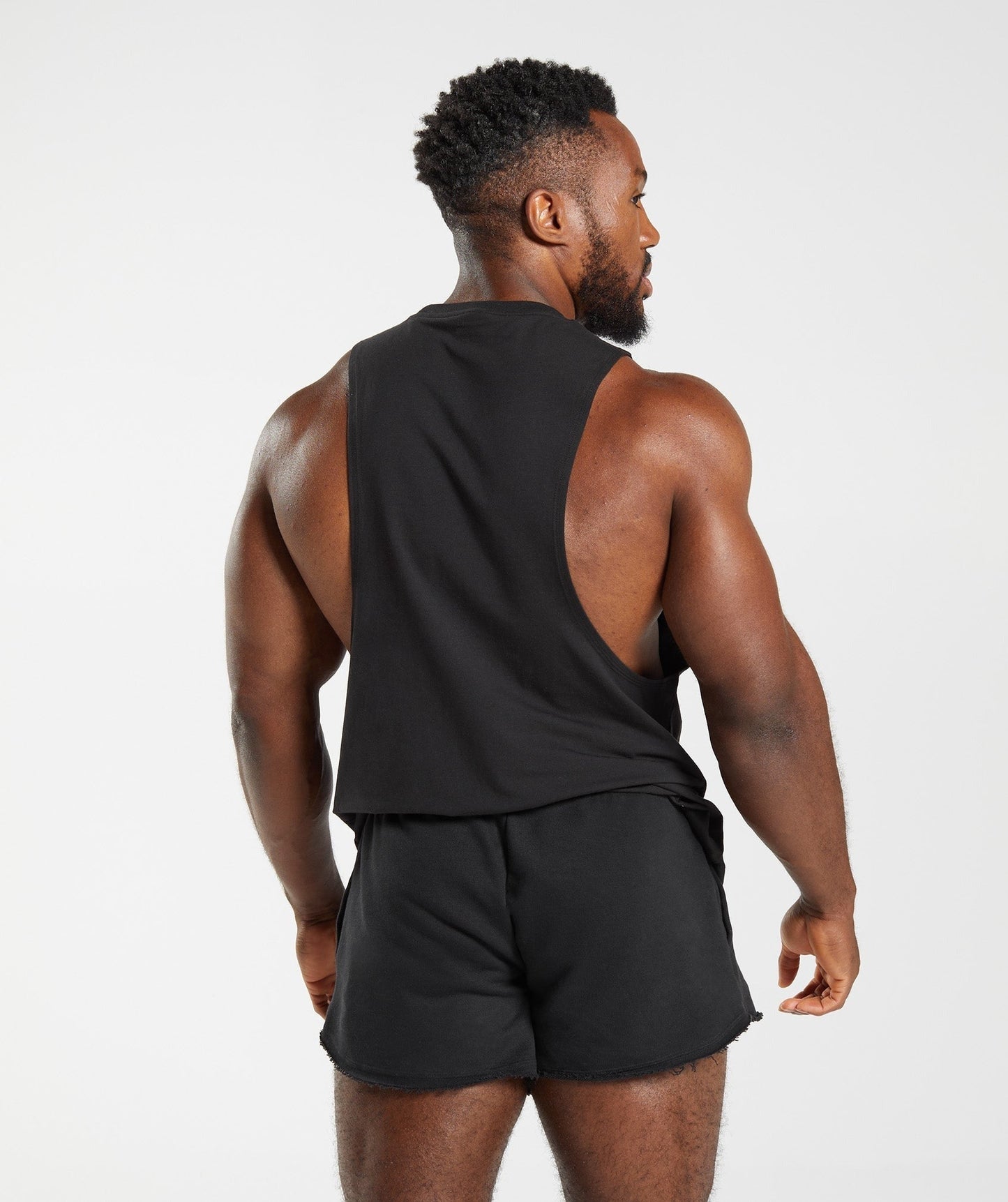 Gymshark Legacy Drop Arm Tank - Black