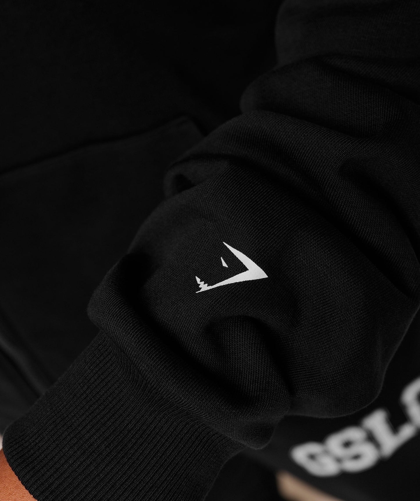 Gymshark GSLC Graphic Zip Up Hoodie - Black
