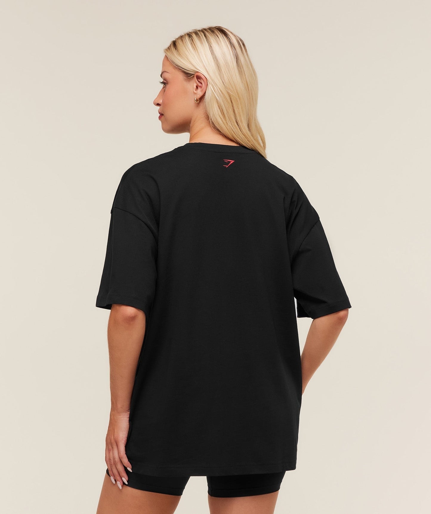 Gymshark Collegiate Graphic T-Shirt - Black