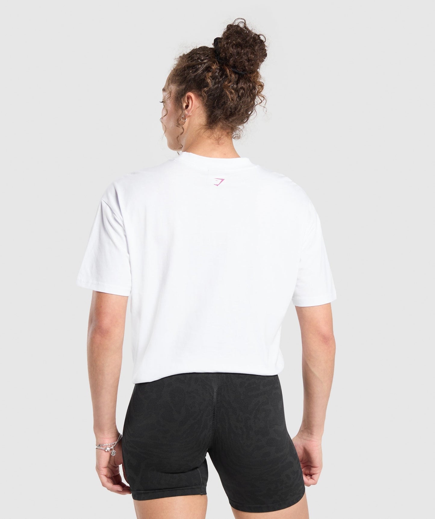Gymshark Strong Girl Lifting Club Graphic T-Shirt - White
