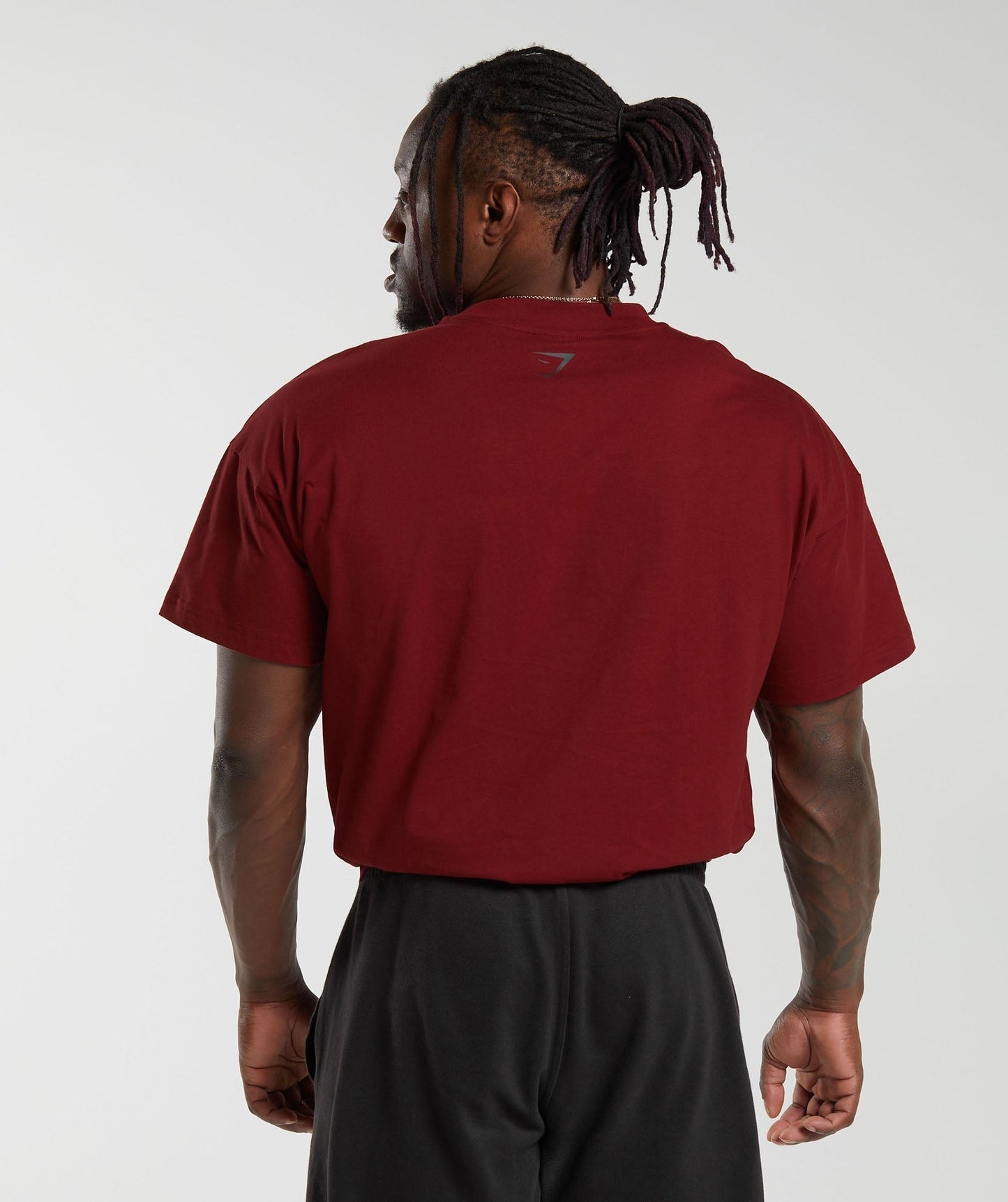 Gymshark Pump Cover T-Shirt - Spiced Red