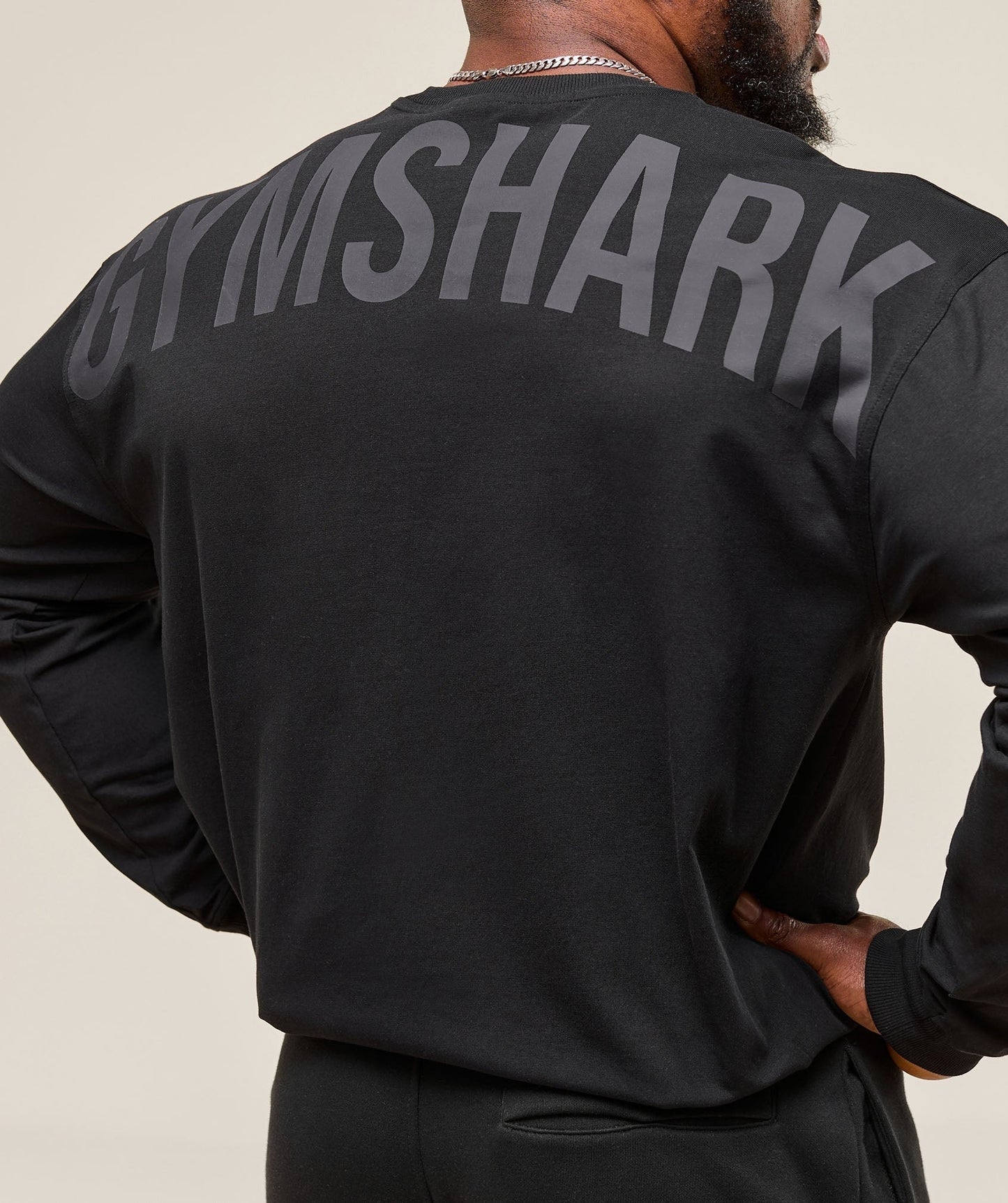 Gymshark Power Long Sleeve T-Shirt - Black