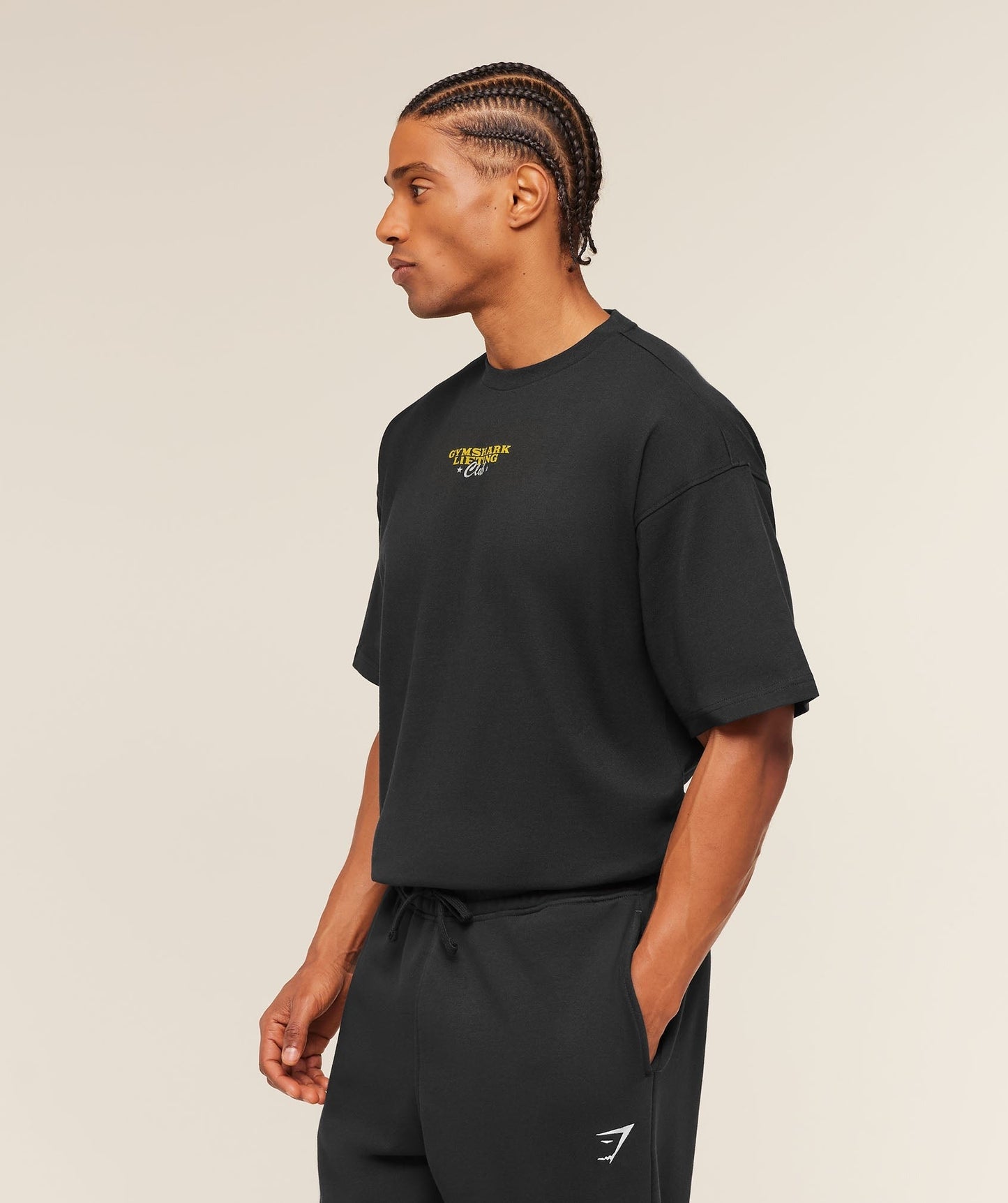 Gymshark Trophy Graphic T-Shirt - Black