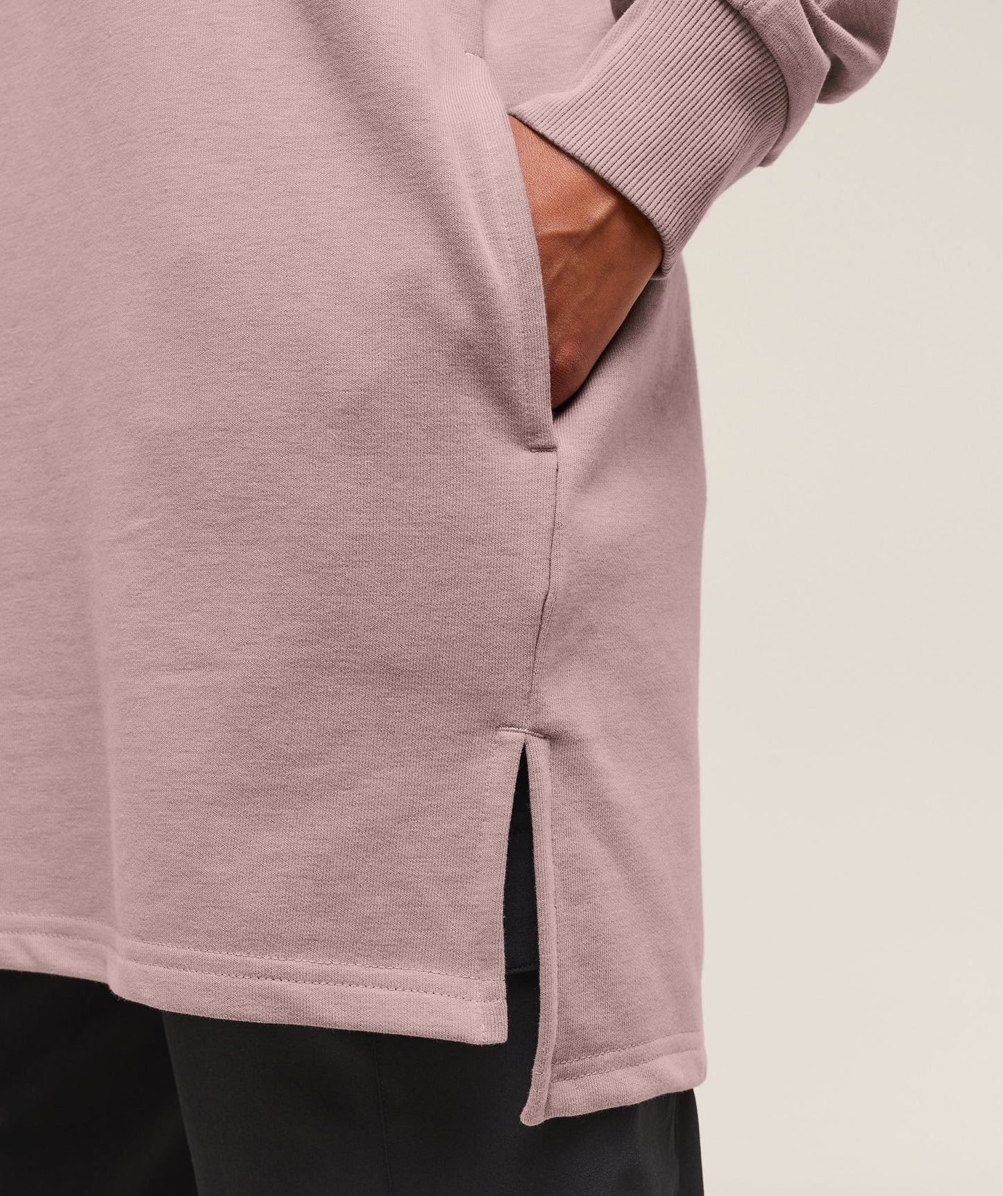Gymshark Covered Pullover - Washed Mauve