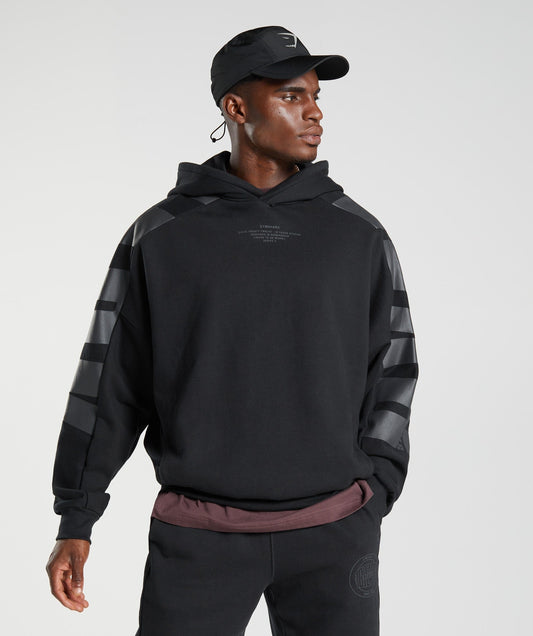 Gymshark GS10 Year Hoodie - Black